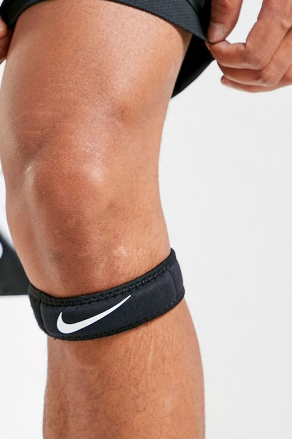 زانو بند والیبال سفید مردانه و زنانه Thinpro x Pantel پشتیبانی 3.0 سیاه Nike