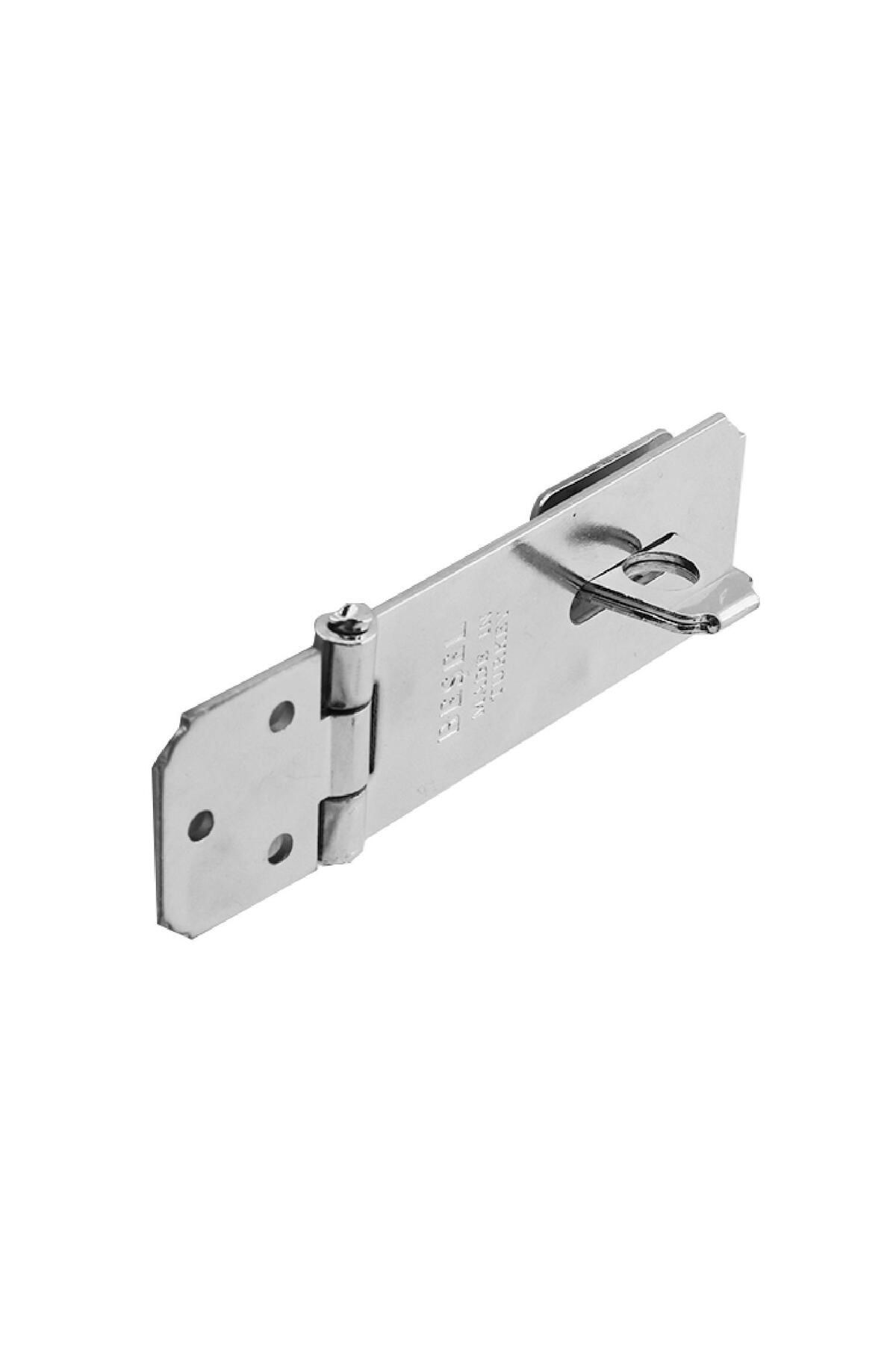 Badem10-Luxury Chest Box Hanger Lock Apparatus Chrome Color 30 Lux Hinged Lock Tosba Lock Pad 5