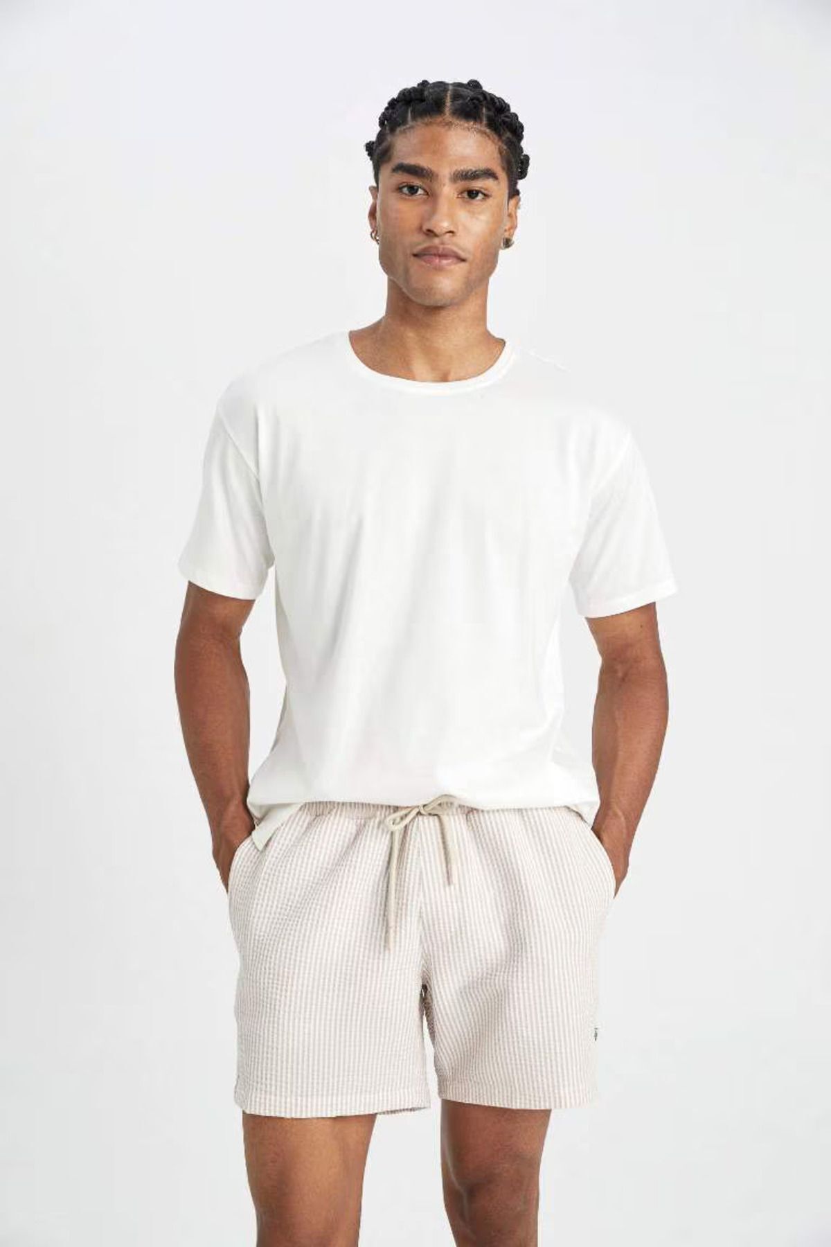 شلوارک مردانه دفاکتو | B7535AXKH172mc Defacto - Image 4