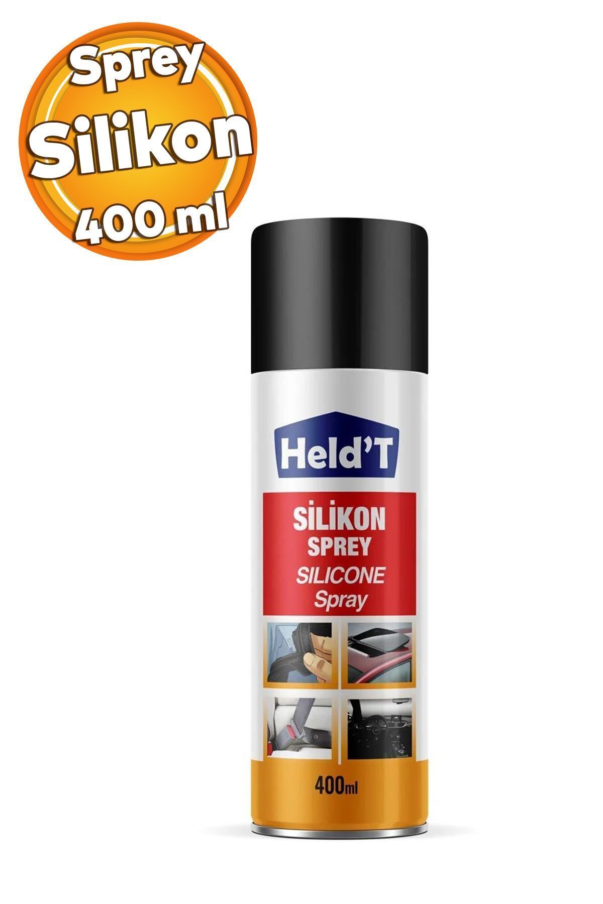 General Maintenance Vehicle Door Hinge Conveyor Squeak Remover Silicone 400ml