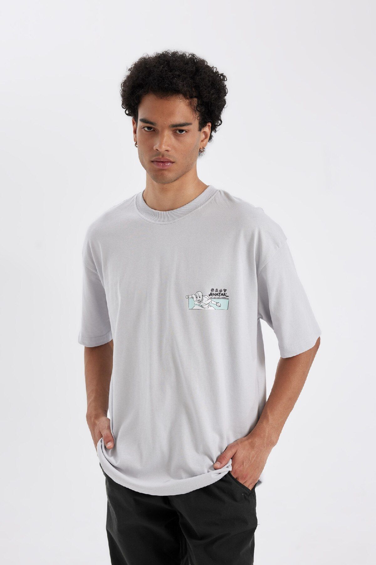 تی شرت مردانه دفاکتو | C6529AX24AU Defacto - Image 3