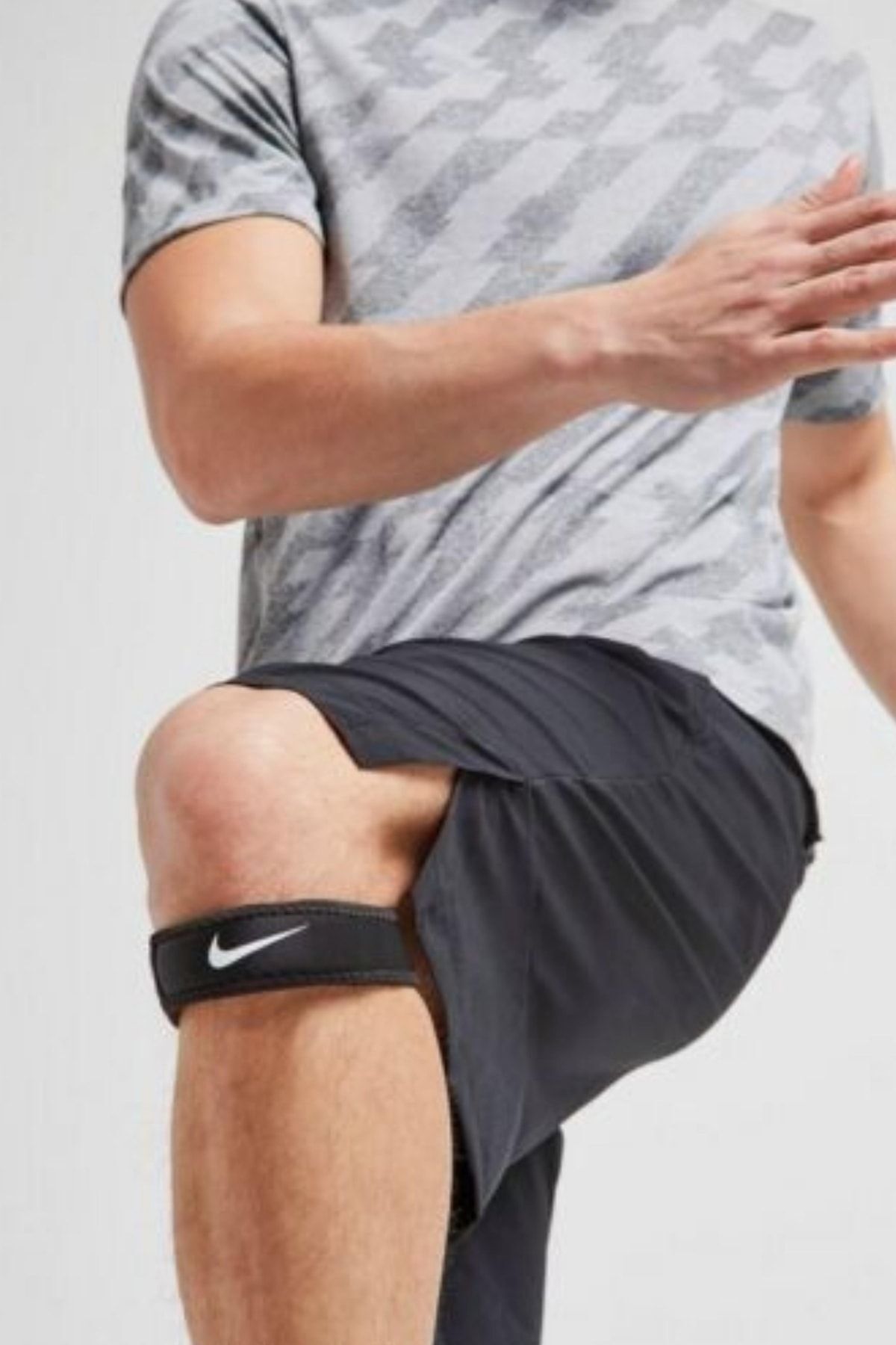 زانو بند والیبال سفید مردانه و زنانه Thinpro x Pantel پشتیبانی 3.0 سیاه Nike