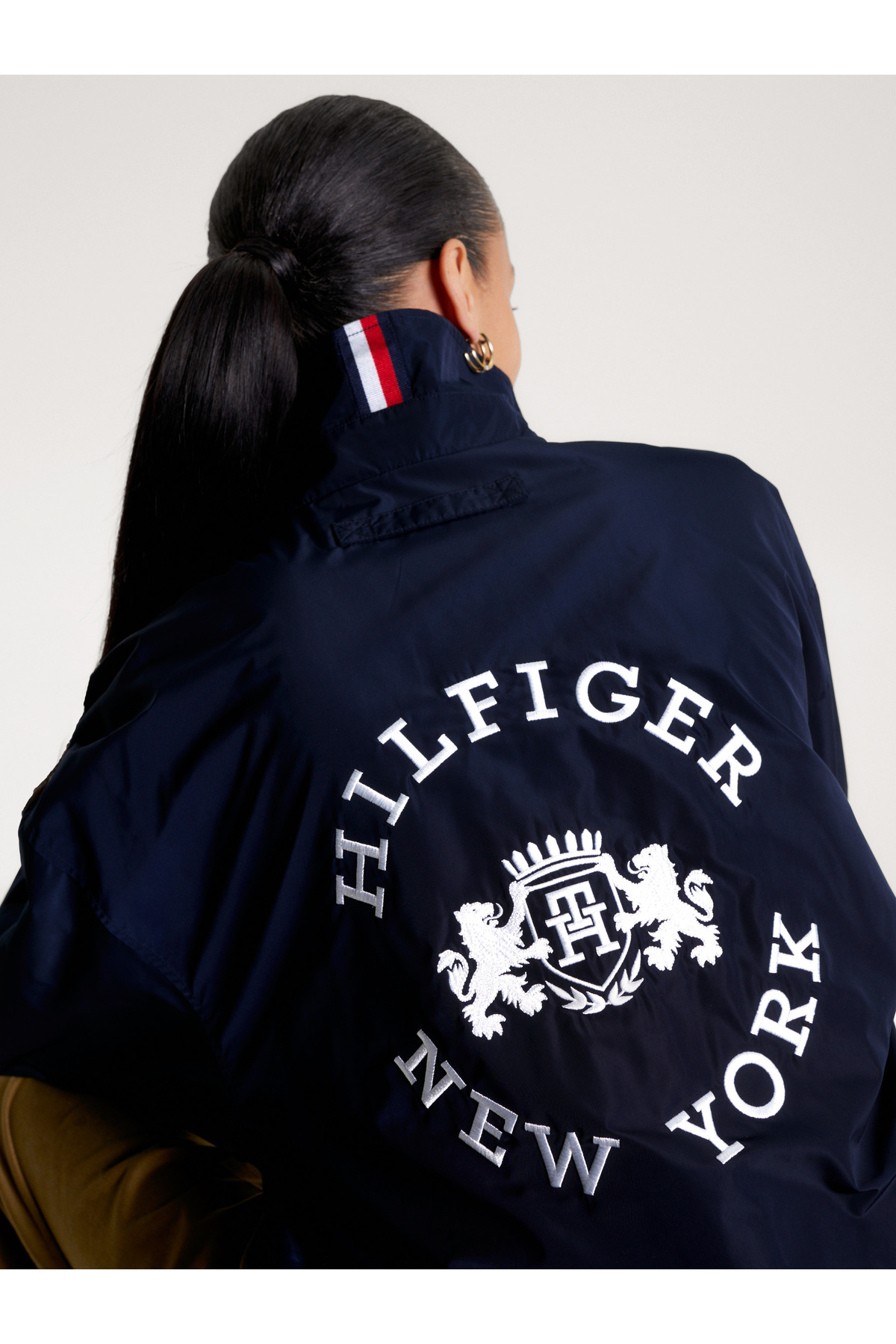 NYLON VARSITY JACKET
