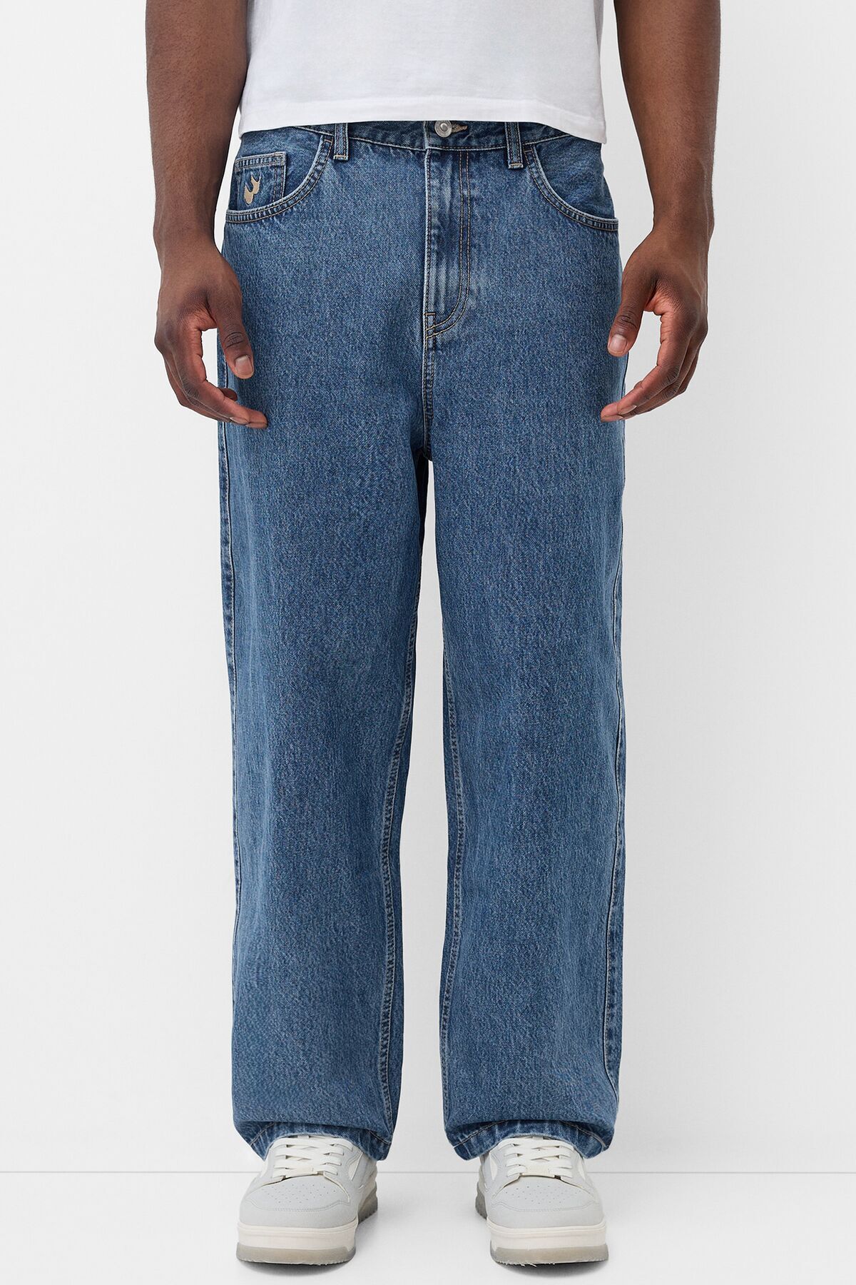 Bershka Loose fit jean Fiyat Yorumlar Trendyol