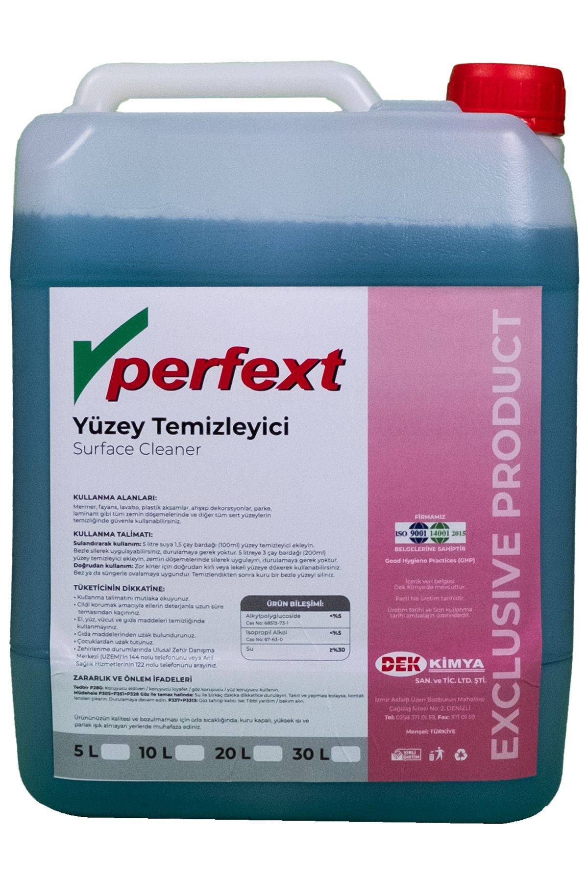 Yüzey Temizleyici BlueEco 5L