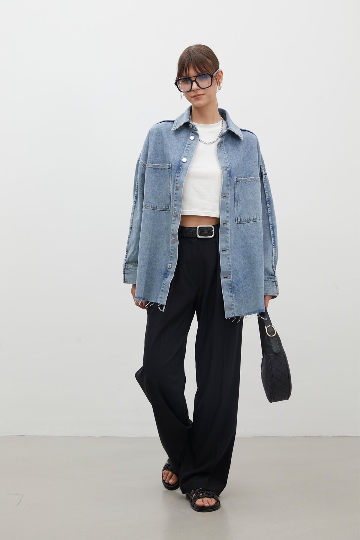 Manuka-OVERSIZE-DENIMHEMDJACKE BLAU 4