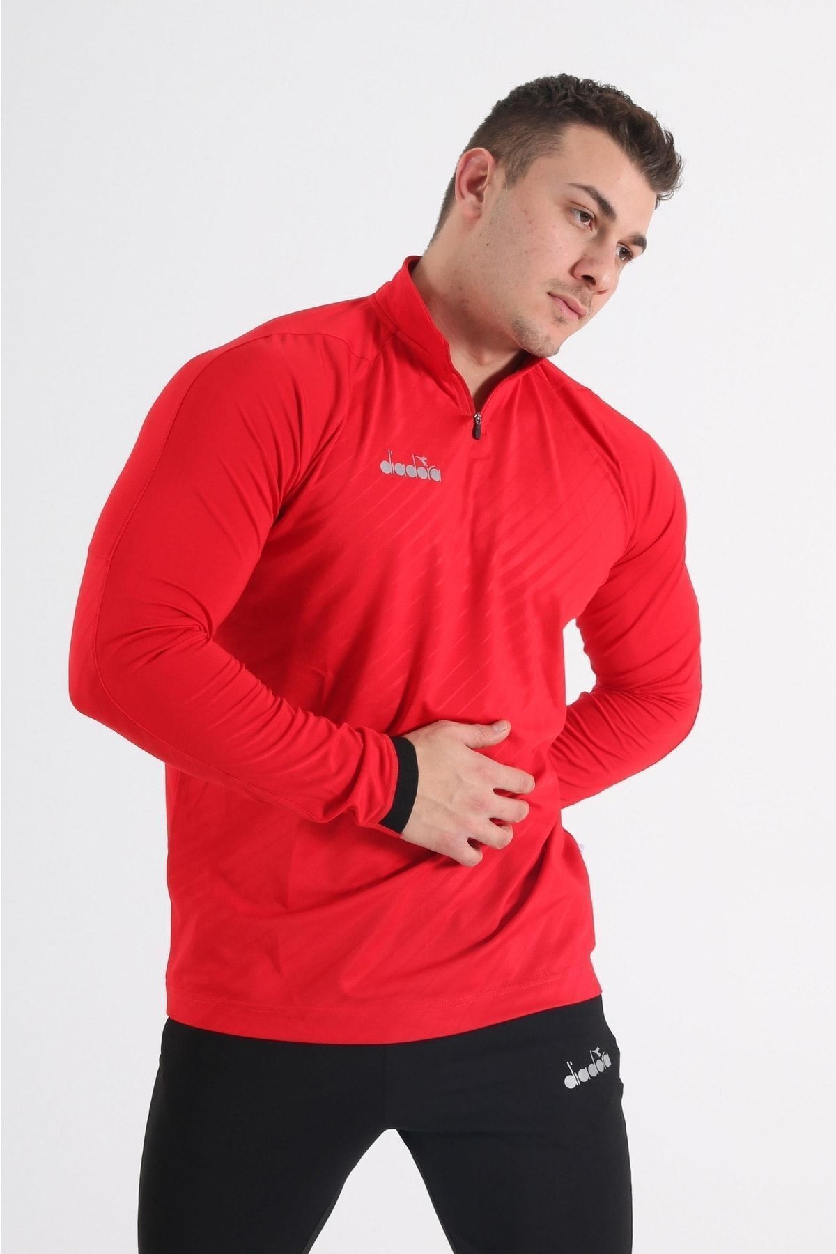 Diadora-Elite Training αθλητική φόρμα μονό κόκκινο 3