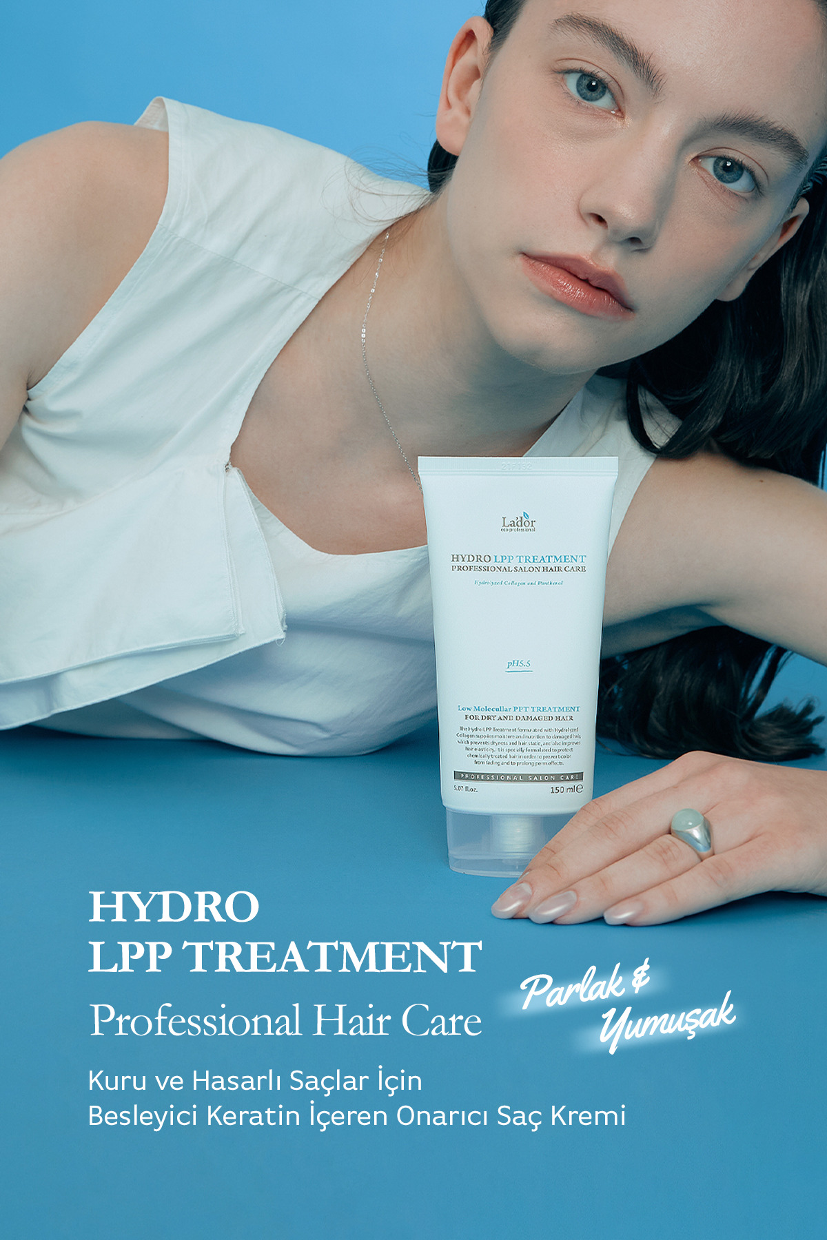 Hidrolize Kolajen Içeren Kuru Ve Hasarlı Saçlara Özel Saç Bakım Kremi Lpp Treatment 150ml — Lador1006 — تصویر 3 از 4