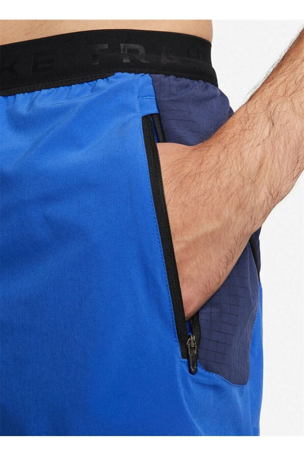 شورت و شلوارک مردانه آبی سرمه ای نایکی | dv9311 405 اورجینال - تصویر 2