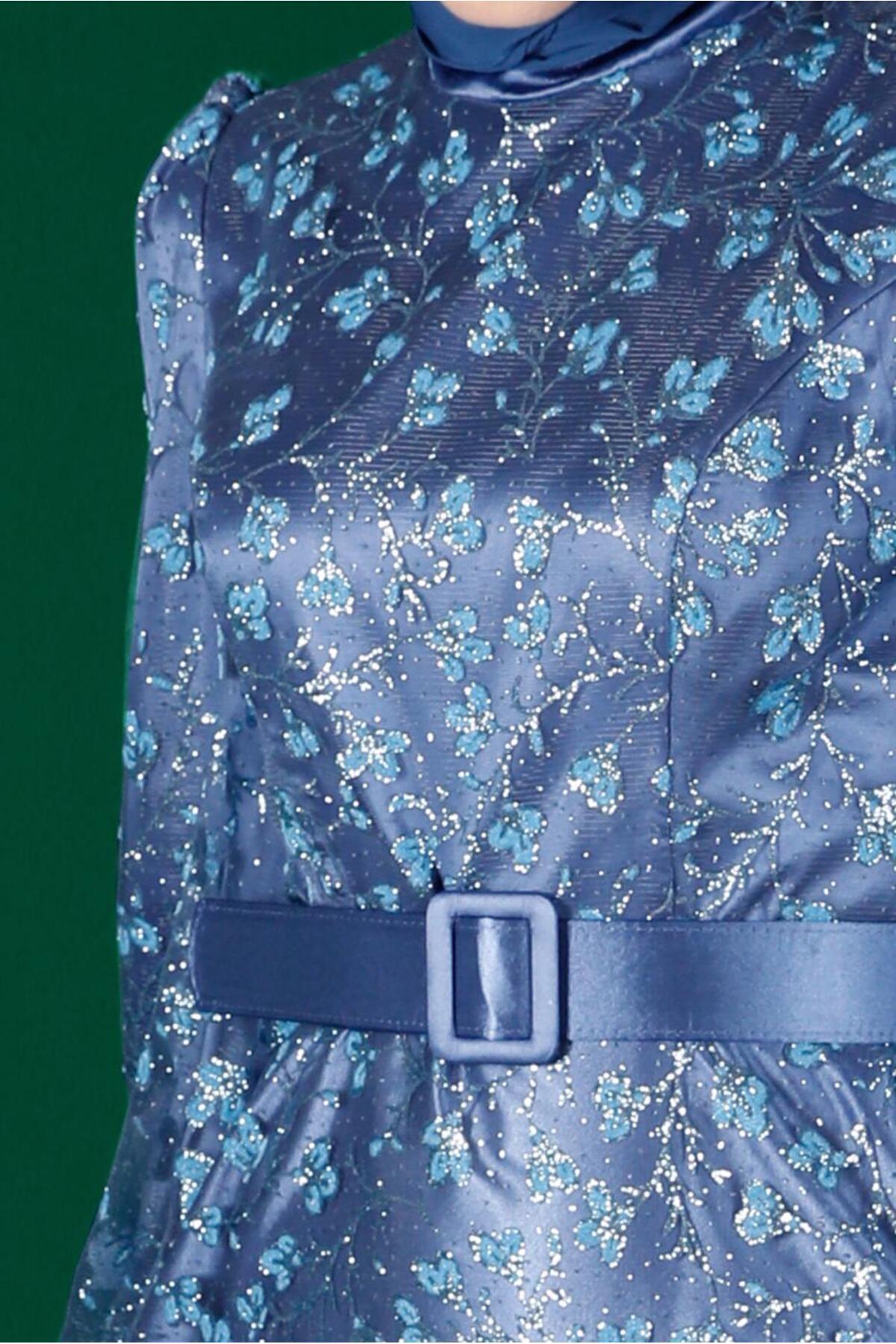 مانتو ابایا زنانه آلوینا | 22YABL0050266 Alvina - Image 4