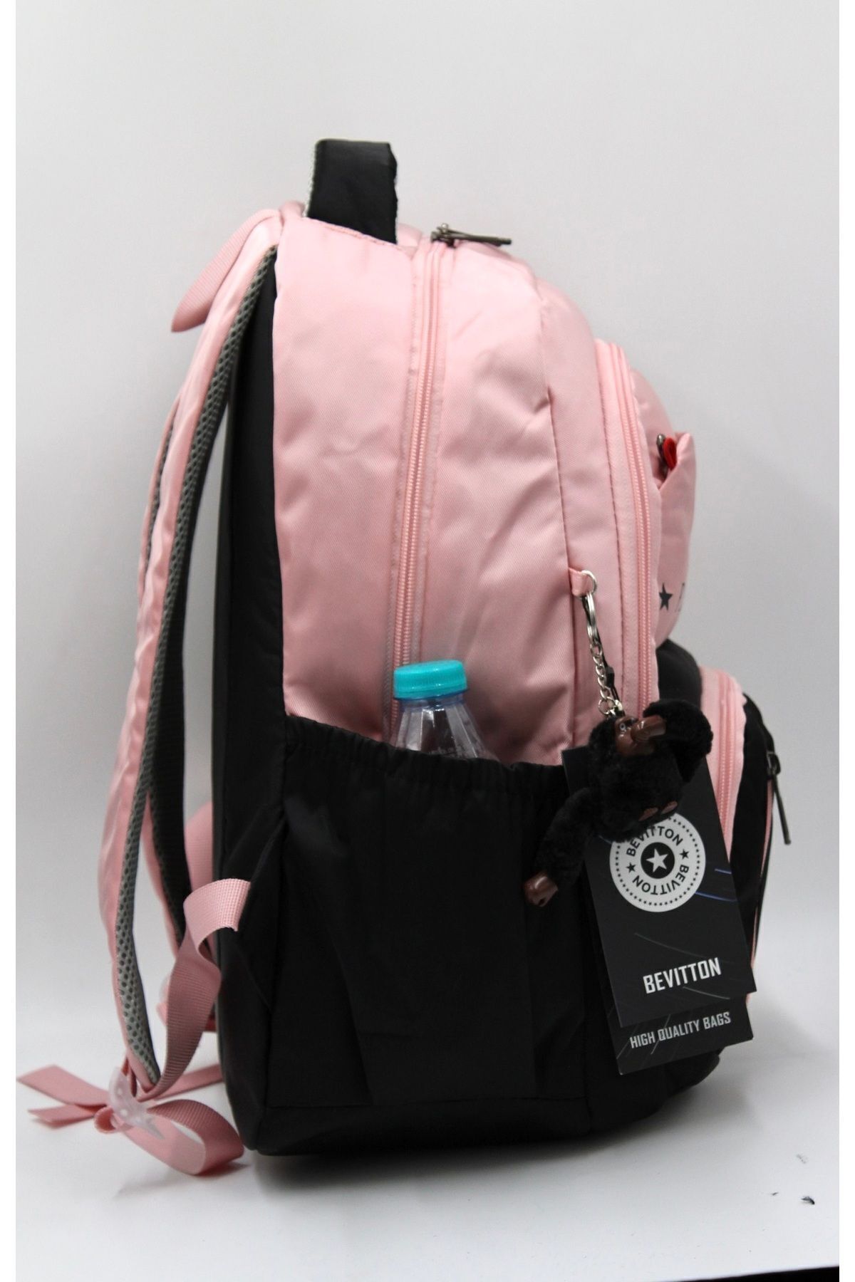 کوله پشتی زنانه صورتی ms mixxstore | 344sırtmxs اورجینال - تصویر 4