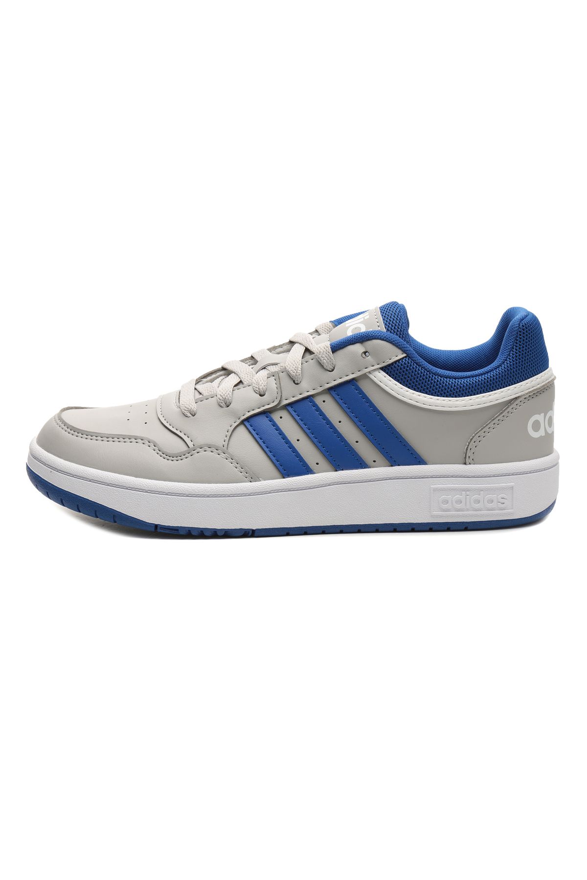 کفش پیاده روی آبی زنانه IG3833 K Hoops 3.0 ورزشی خاکستری adidas