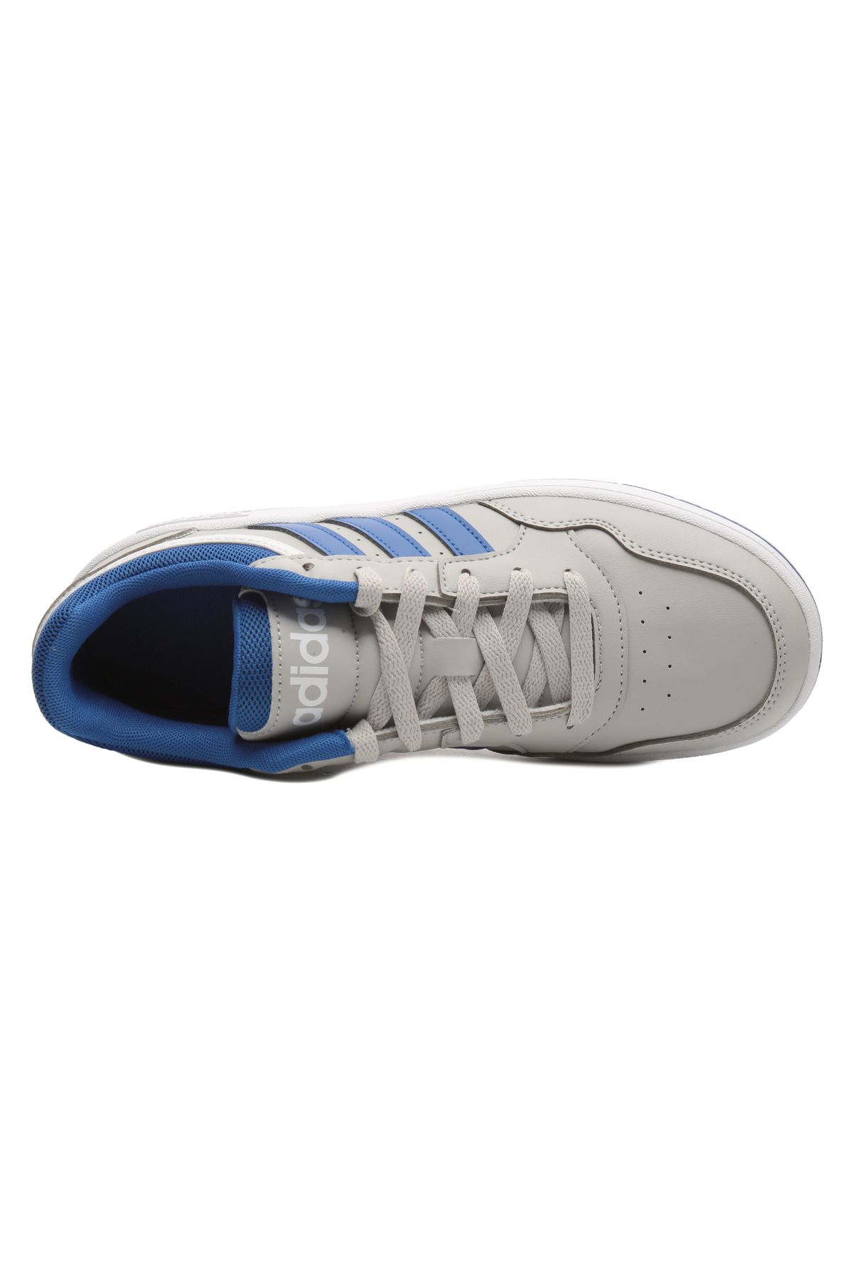 کفش پیاده روی آبی زنانه IG3833 K Hoops 3.0 ورزشی خاکستری adidas