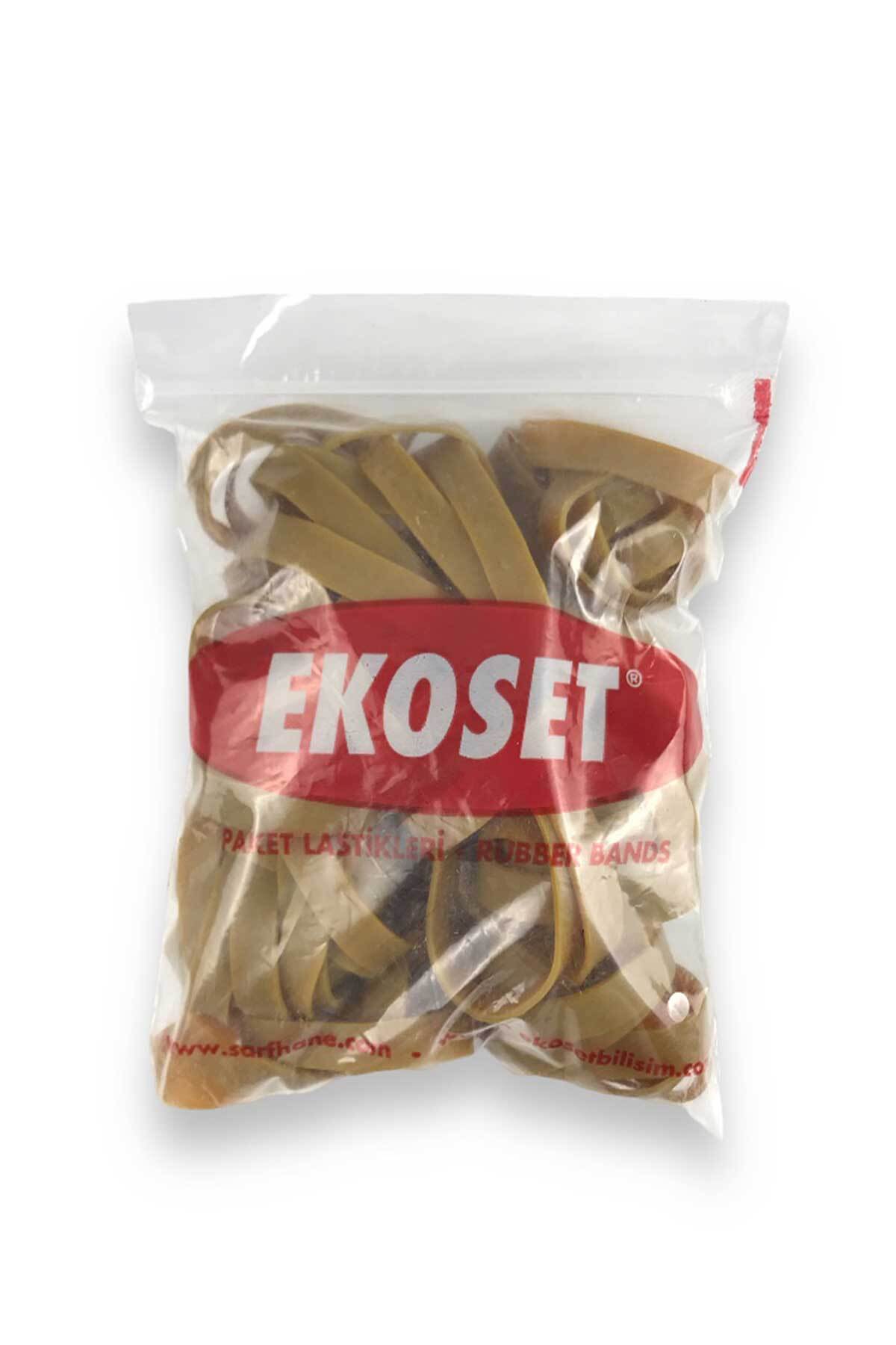 ekoset 65mm Extra Kalın Paket Lastiği 50 Adet 65x10mm
