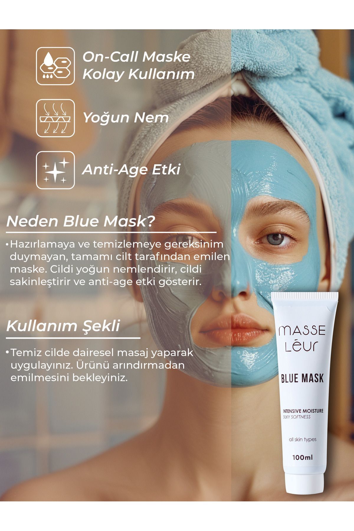 ماسک صورت   Masse Leur | ML-0014 اورجینال - تصویر 5