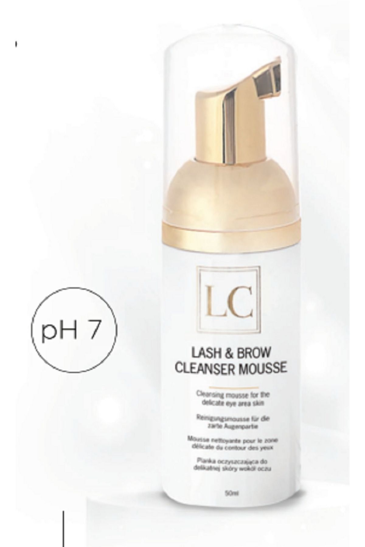 LASHCARE KİRPİK VE KAŞ TEMİZLEME KÖPÜĞÜ