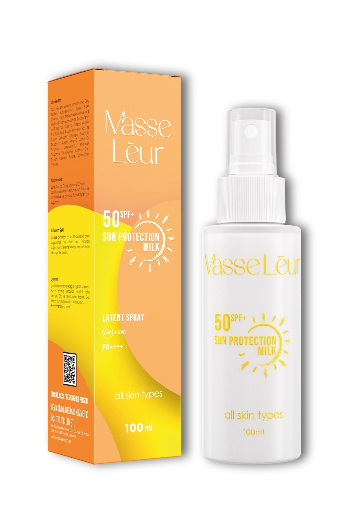 ست ضد آفتاب   Masse Leur | ML-0011 اورجینال - تصویر 2