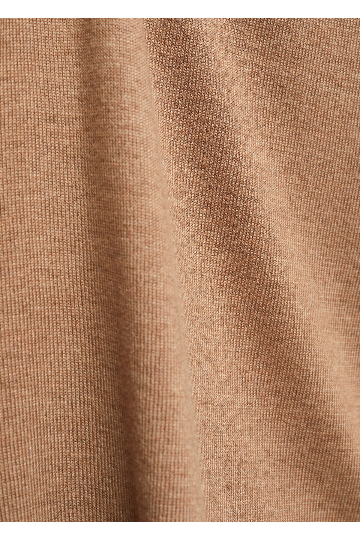 بافت و پلیور زنانه قهوه ای منگوMANGO | 67110462 اورجینال - تصویر 7