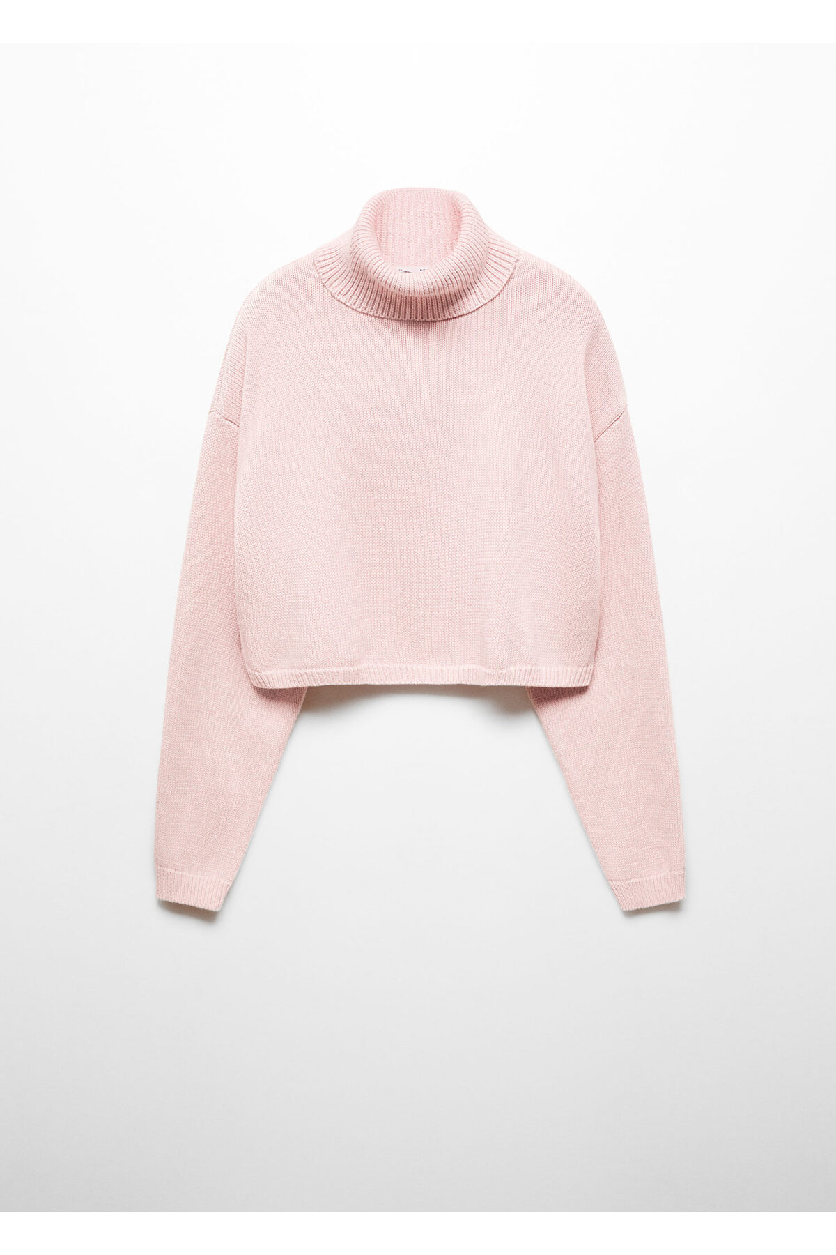 بافت و پلیور زنانه صورتی منگوMANGO | 67084049_1 اورجینال - تصویر 5