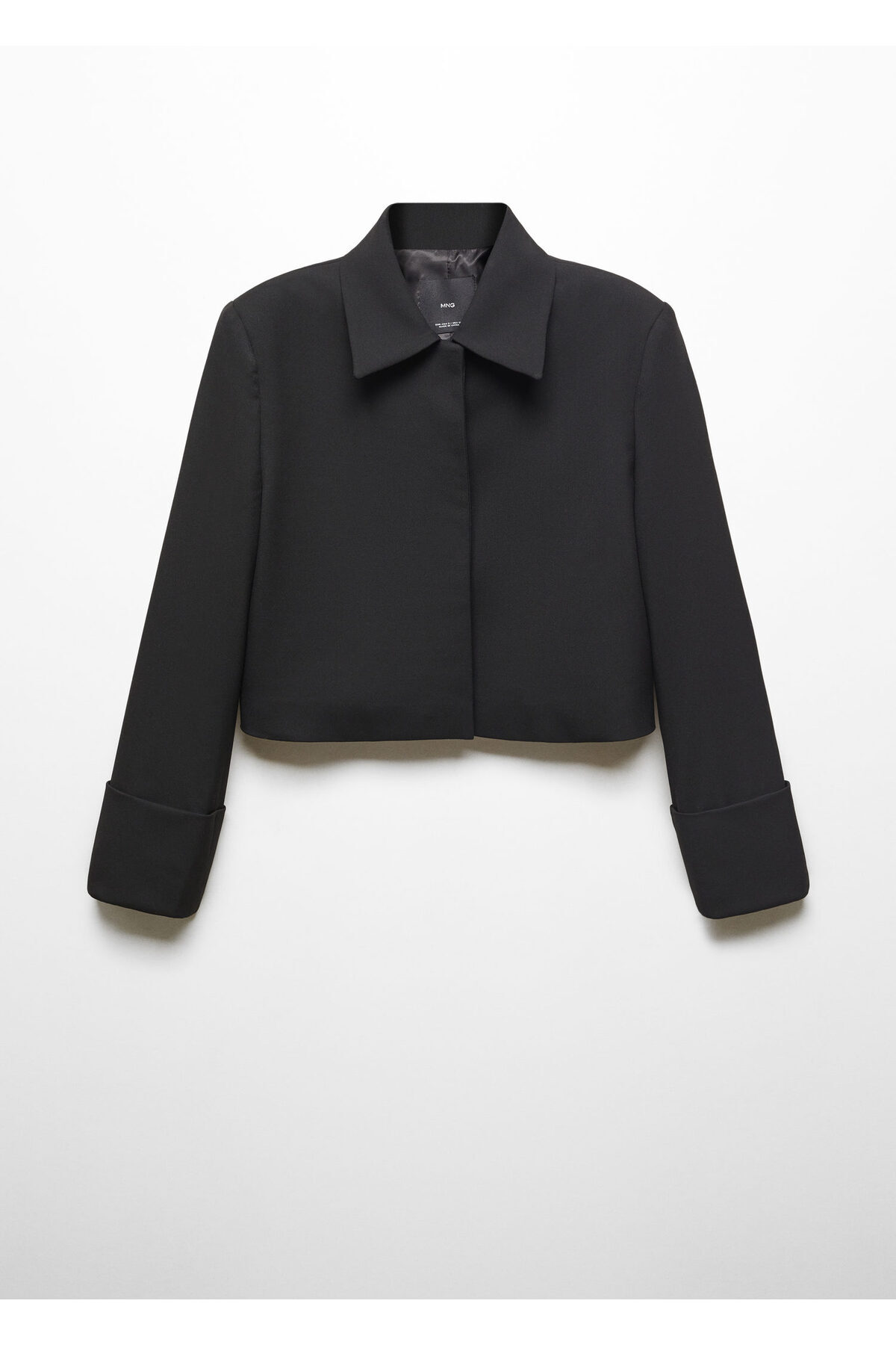 MANGO Woman-Women's Black Blazer -67954455 6