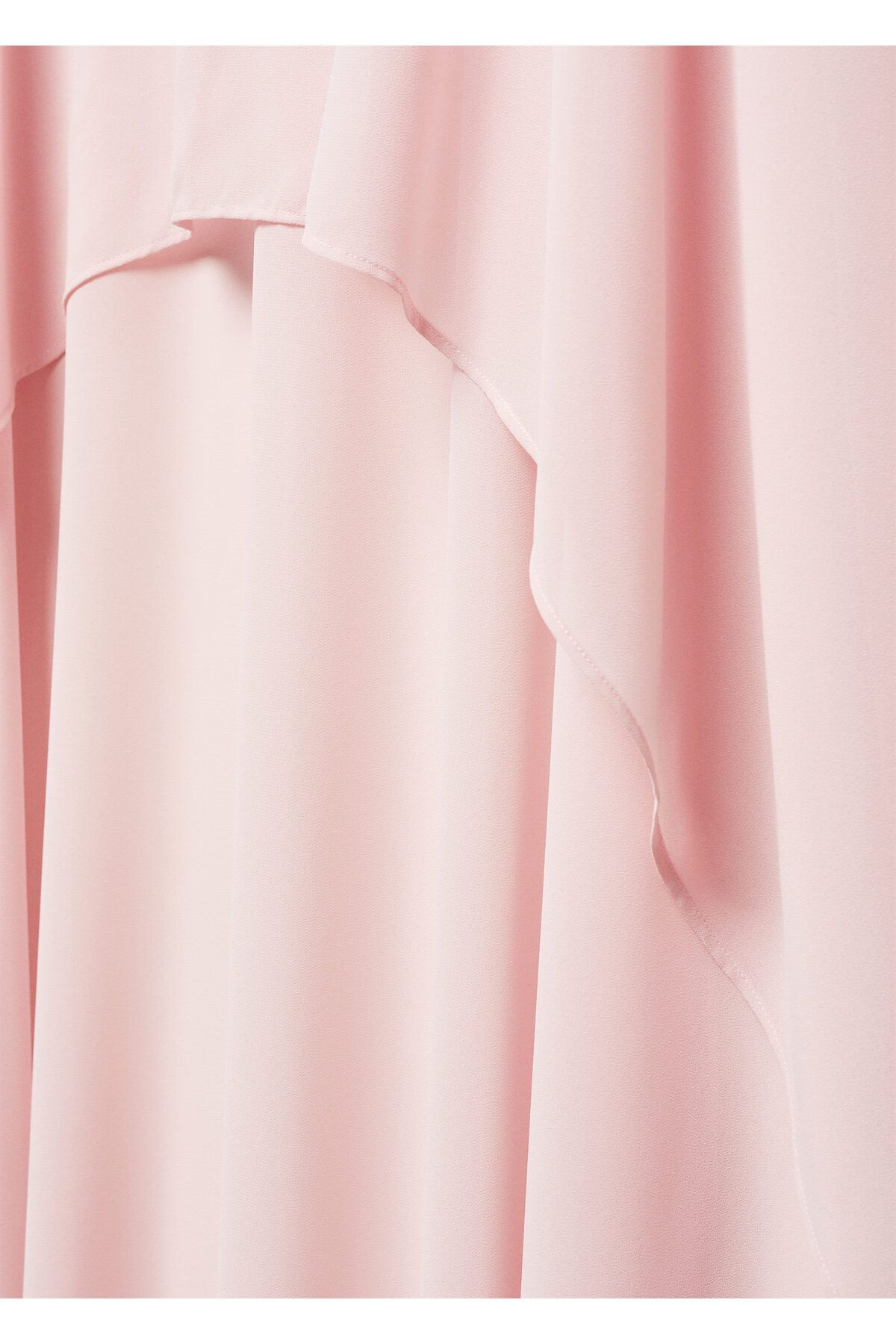 MANGO-Women's Pastel Pink Cape - 67046324 5