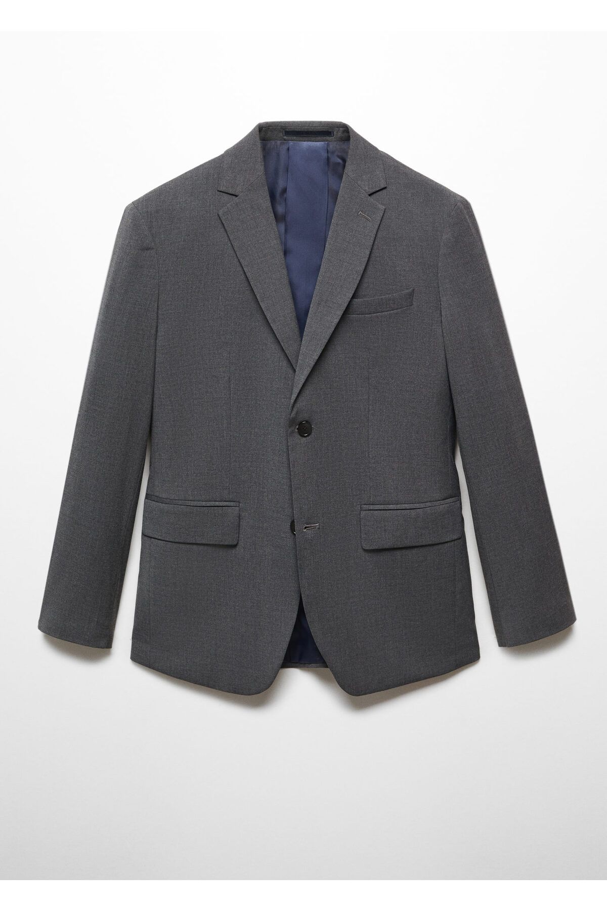 کت بلیزر خاکستری مردانه ژاکت BLAZER GREY 67170621 منگو MANGO