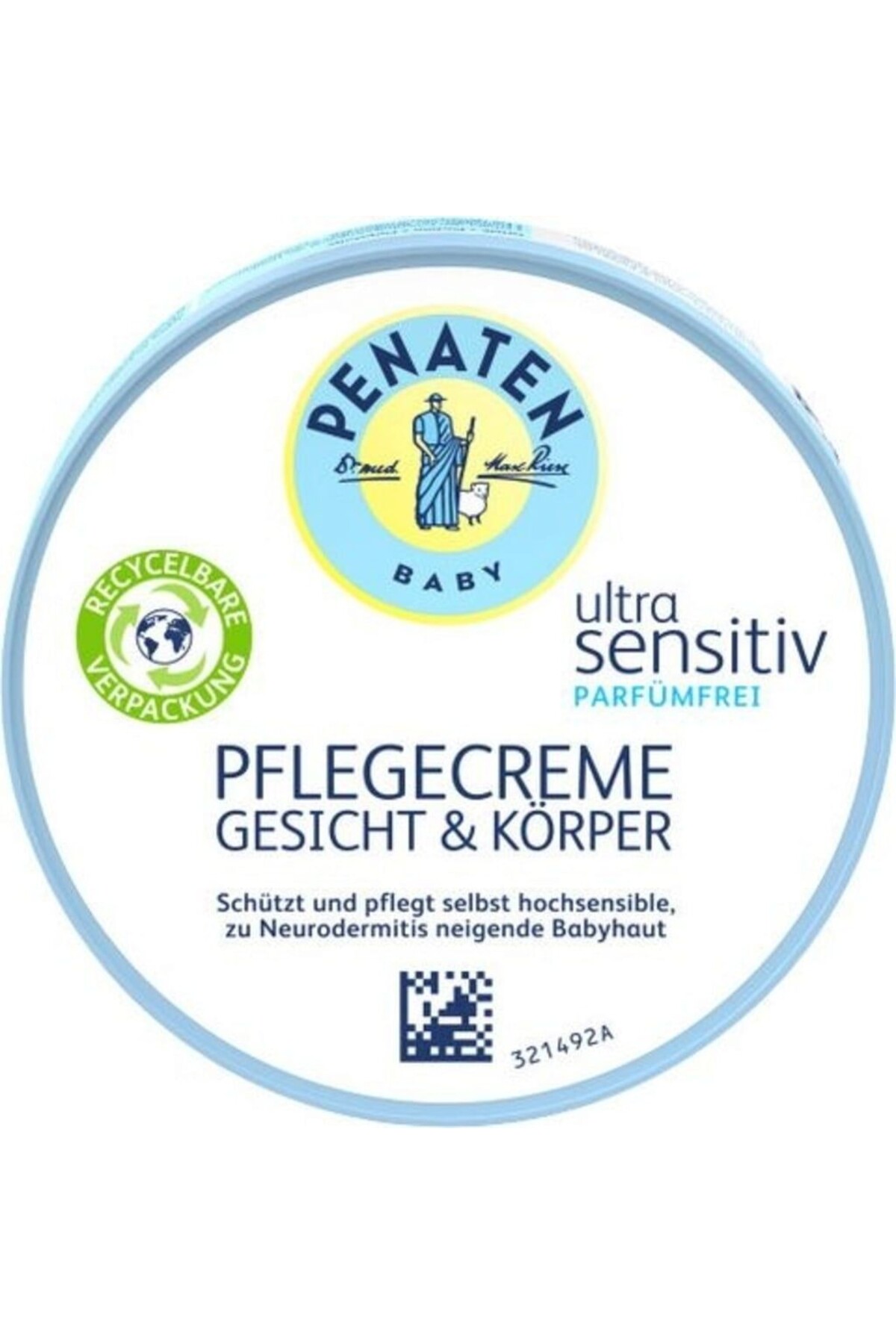Penaten Baby Ultra Hassas Cilt & Vücut Bakım Kremi 100 ml fotoğrafı 2 (önizleme)