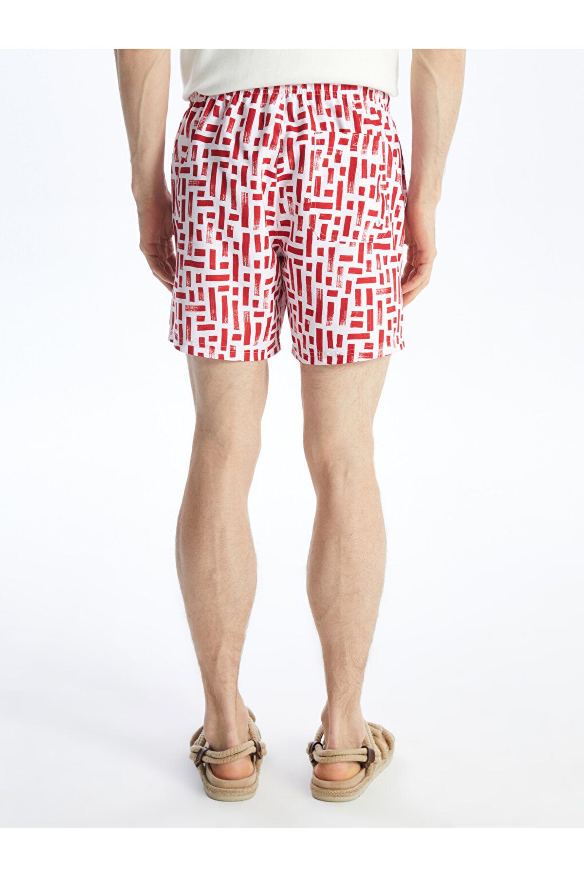 LC Waikiki-Men's Patterned Short Length Sea Shorts 5