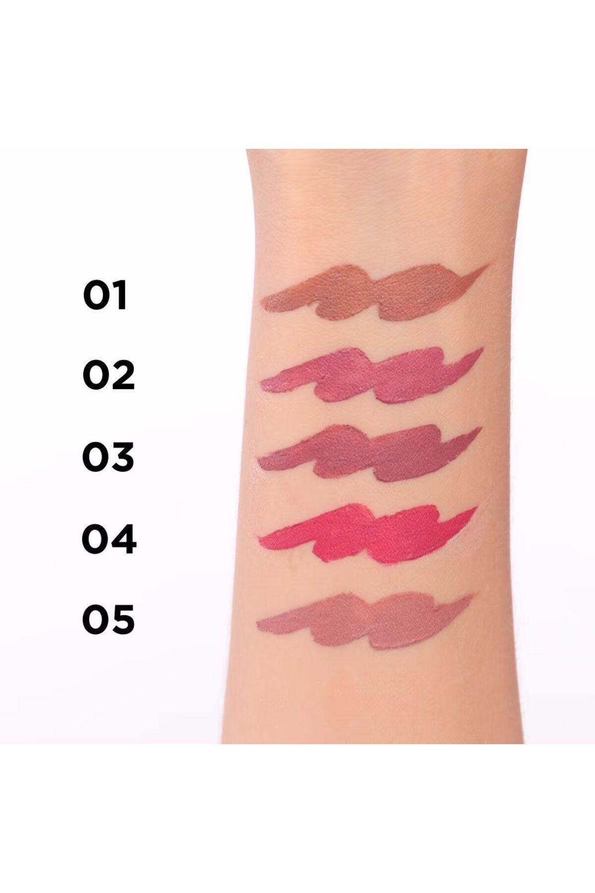 Eveline Cosmetics-Matt Gel Variete - Water Resistant Vegan Lip Liner 2