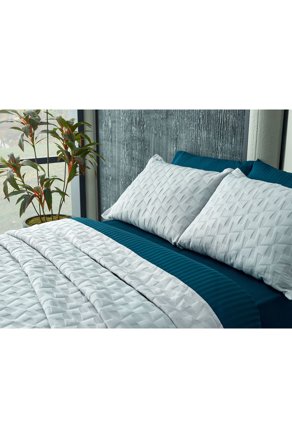 Doqu Home-Arya Single Bedspread - Gray 7