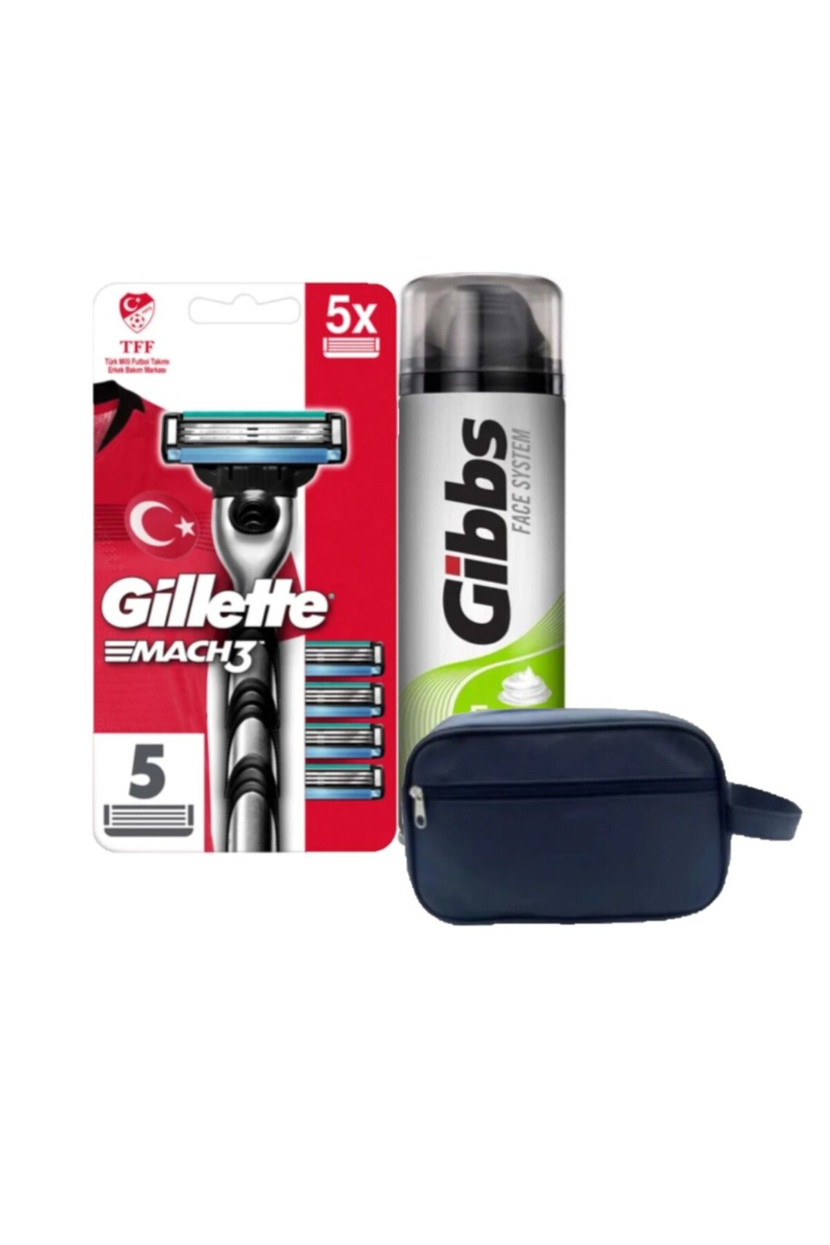 خود تراش ژیلت MACH3KPK+GBBS