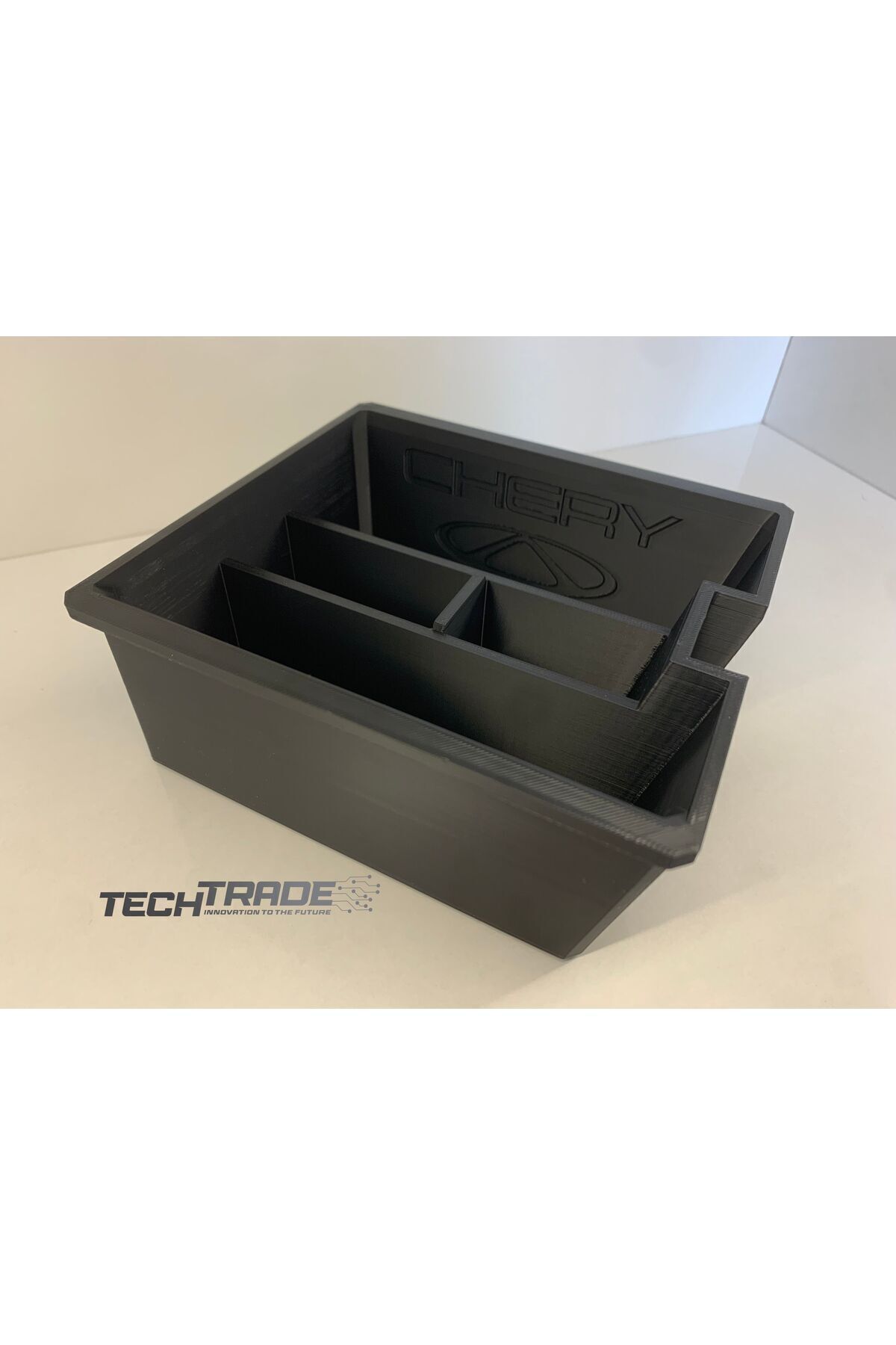 Tech Trade-Chery Tiggo 8 Pro - 4 Compartment Written Armrest Organizer (NOT COMPATIBLE WITH AVANTGARD MODELS) 2