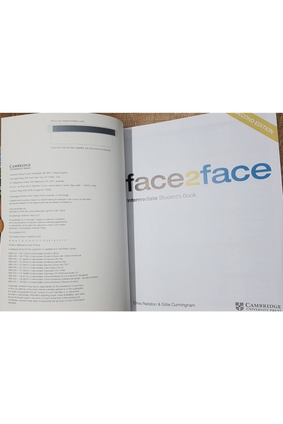 Cambridge University Press-Face2face Intermediate Student's Book With Online Workbook 2