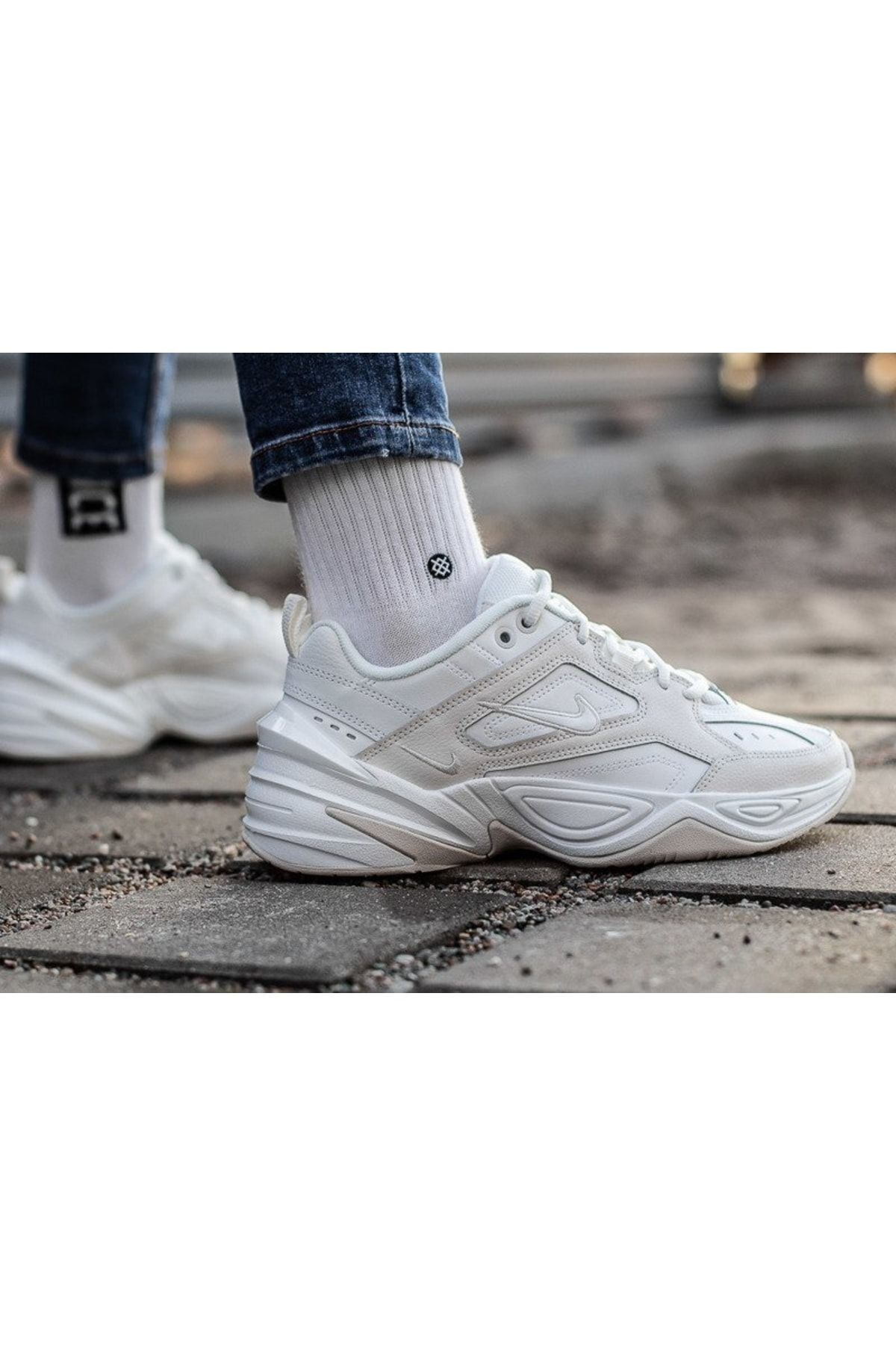 Nike M2k Tekno Unisex White Sports Shoes Trendyol