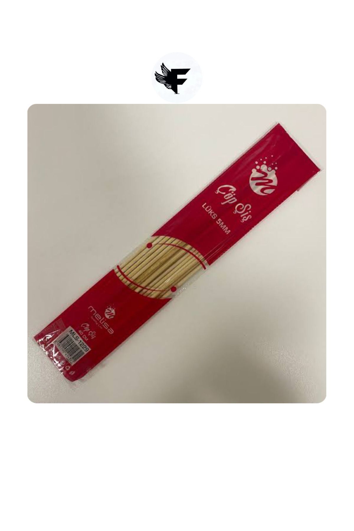1. kalite uzun Bambu bamboo  Kalın Ahşap Çöp Şiş Çubuğu 35 Cm - 60 Adet 4