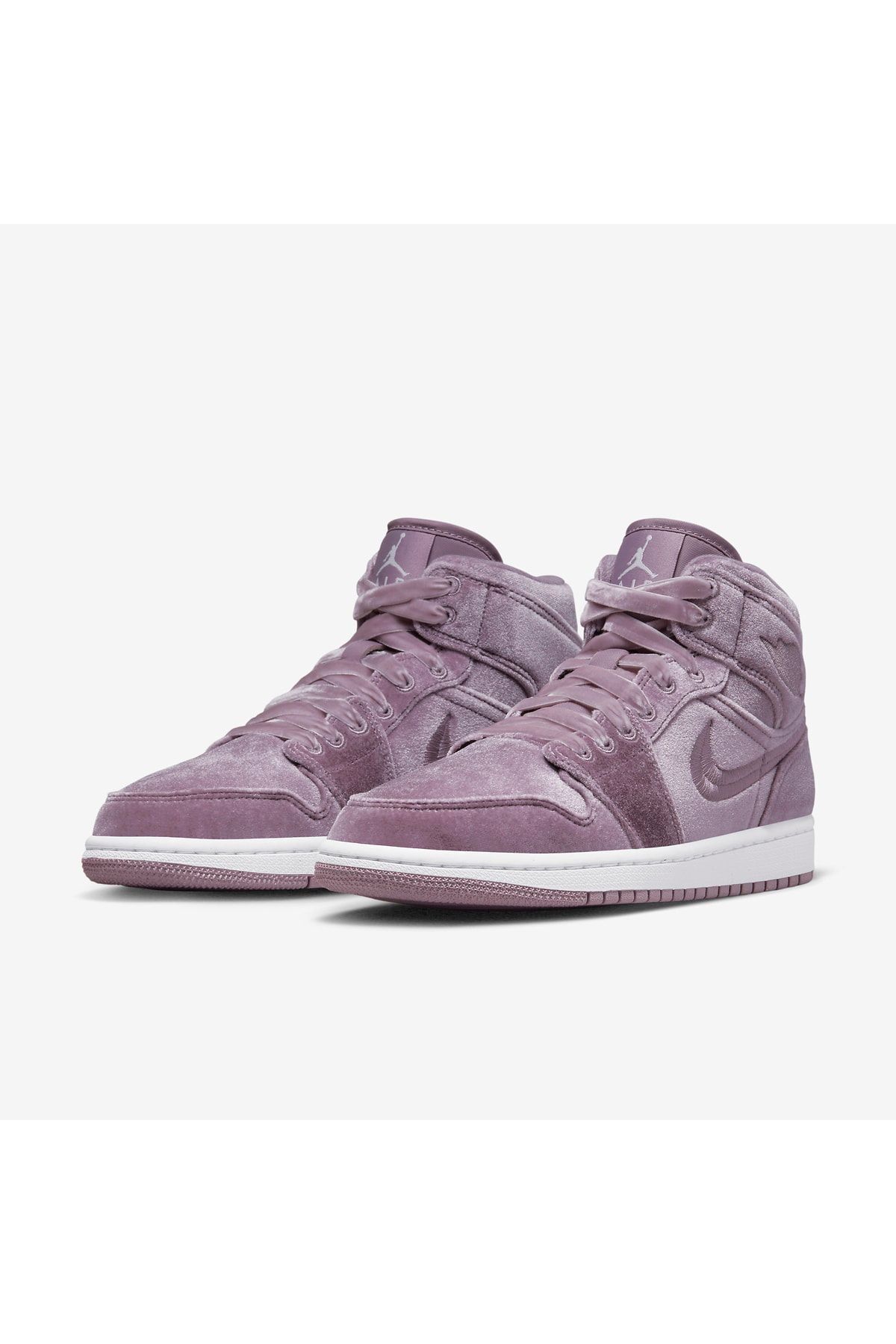 Nike Air Jordan 1 Mid Se Purple Velvet w Kad n Spor Ayakkab Fiyat Yorumlar Trendyol