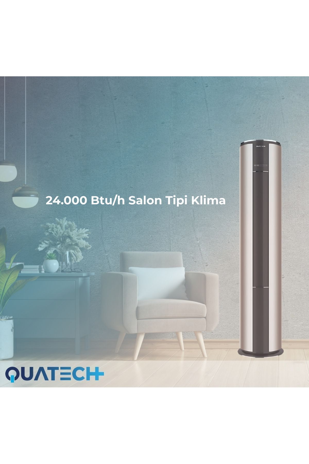 24.000 Btu/h A++ Enerji Sınıfı R32 Salon Tipi Inverter Klima