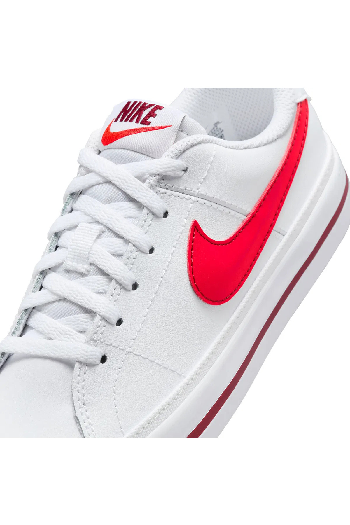کفش Nike نایکی کفش سفید یونیسکس (Gs) Court Legacy (Gs) DA5380-122 اورجینال - تصویر 3
