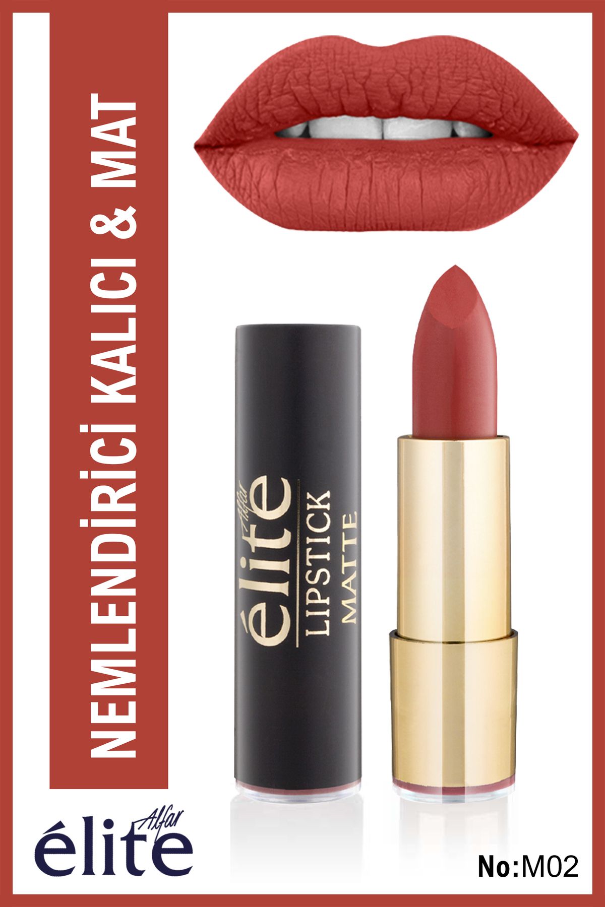 Alfar èlite-Elite Matte Lip Look with Moisturizing Effect - Matte Lipstick 1