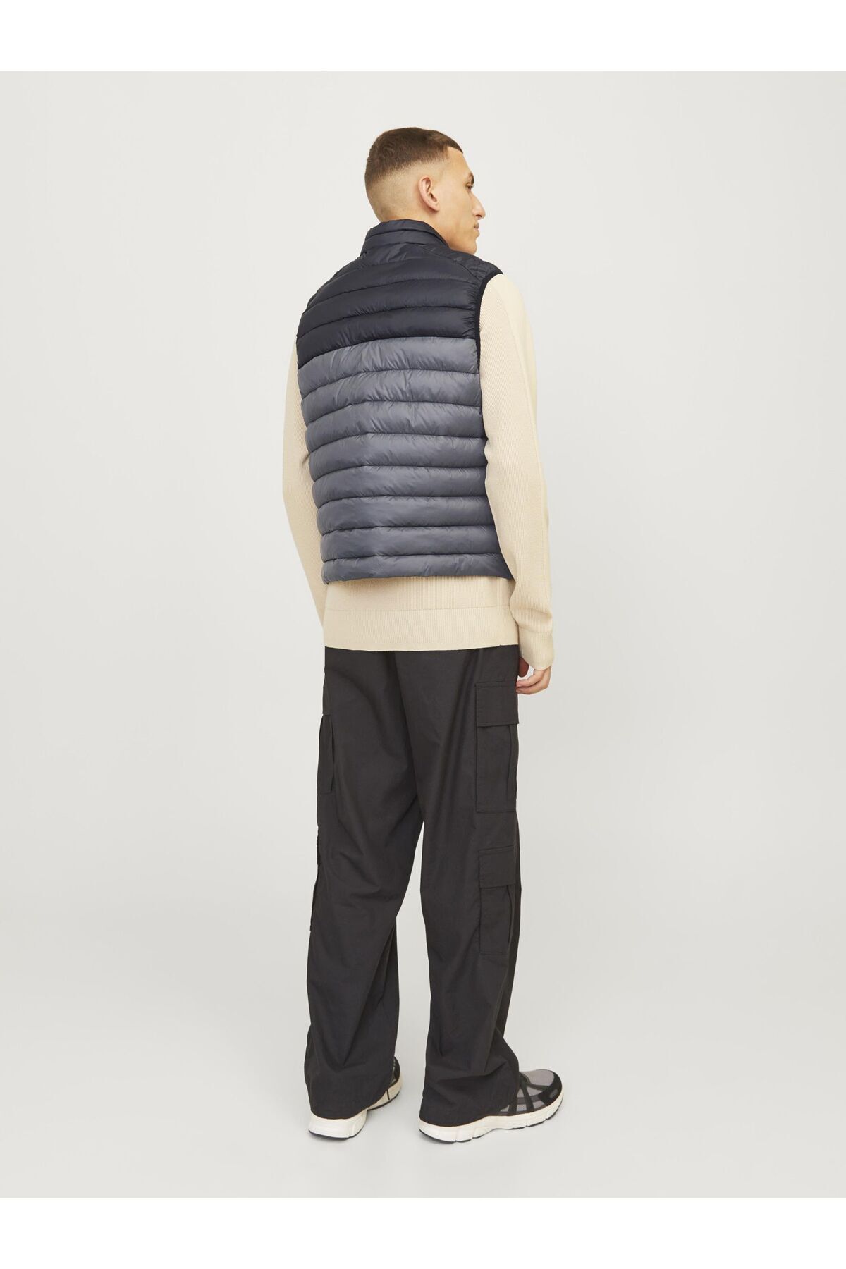 جلیقه مردانه راسته Kalın Askılı | جک اند جونز Jack & Jones TYCD4B01BCB54F1000 - تصویر 3