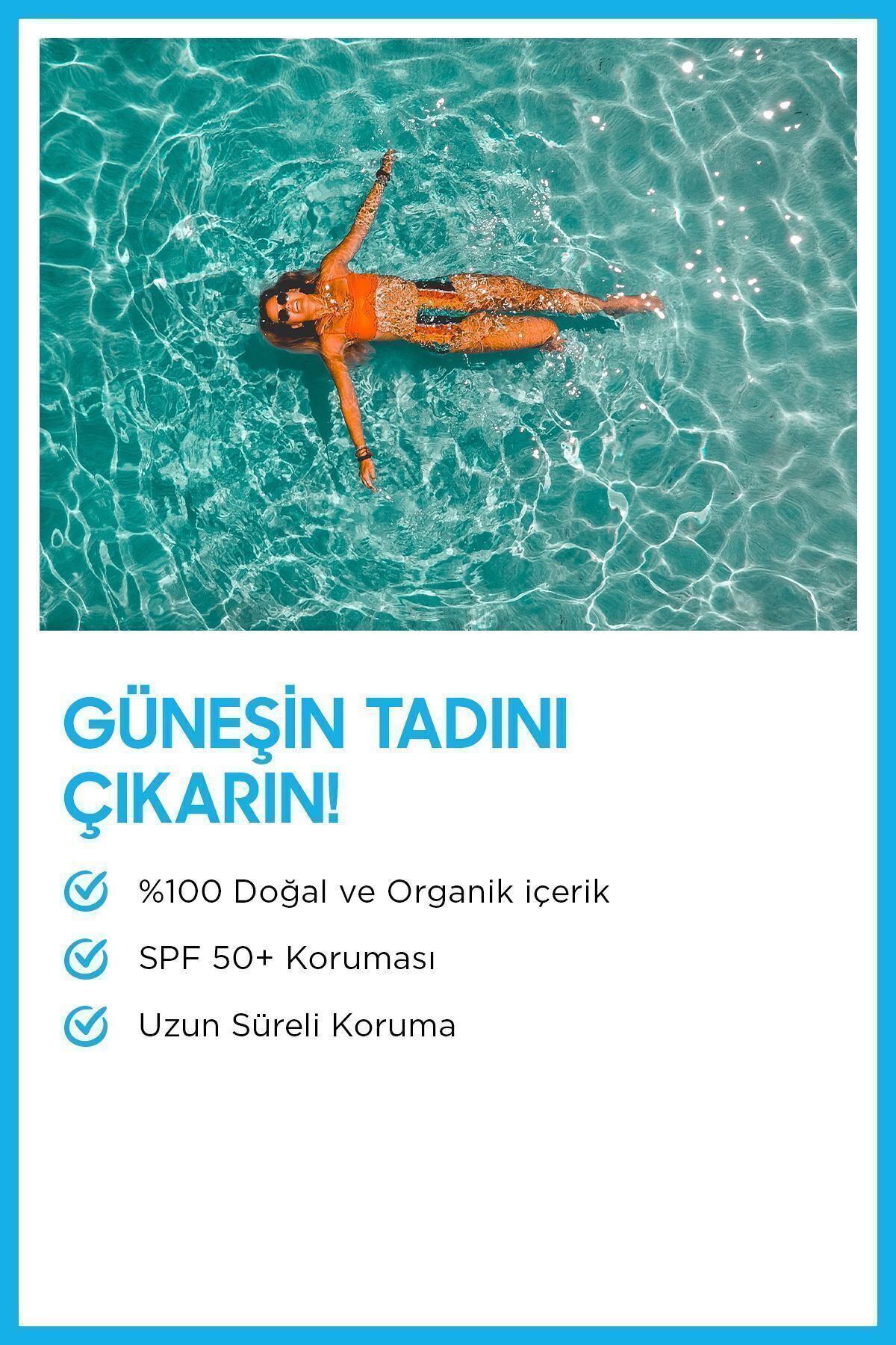 Heaven on Earth Spf 50 Vegan Mineral Güneş Kremi %100 Doğal Suya Dayanıklı Çok Yüksek Koruma fotoğrafı 4 (önizleme)