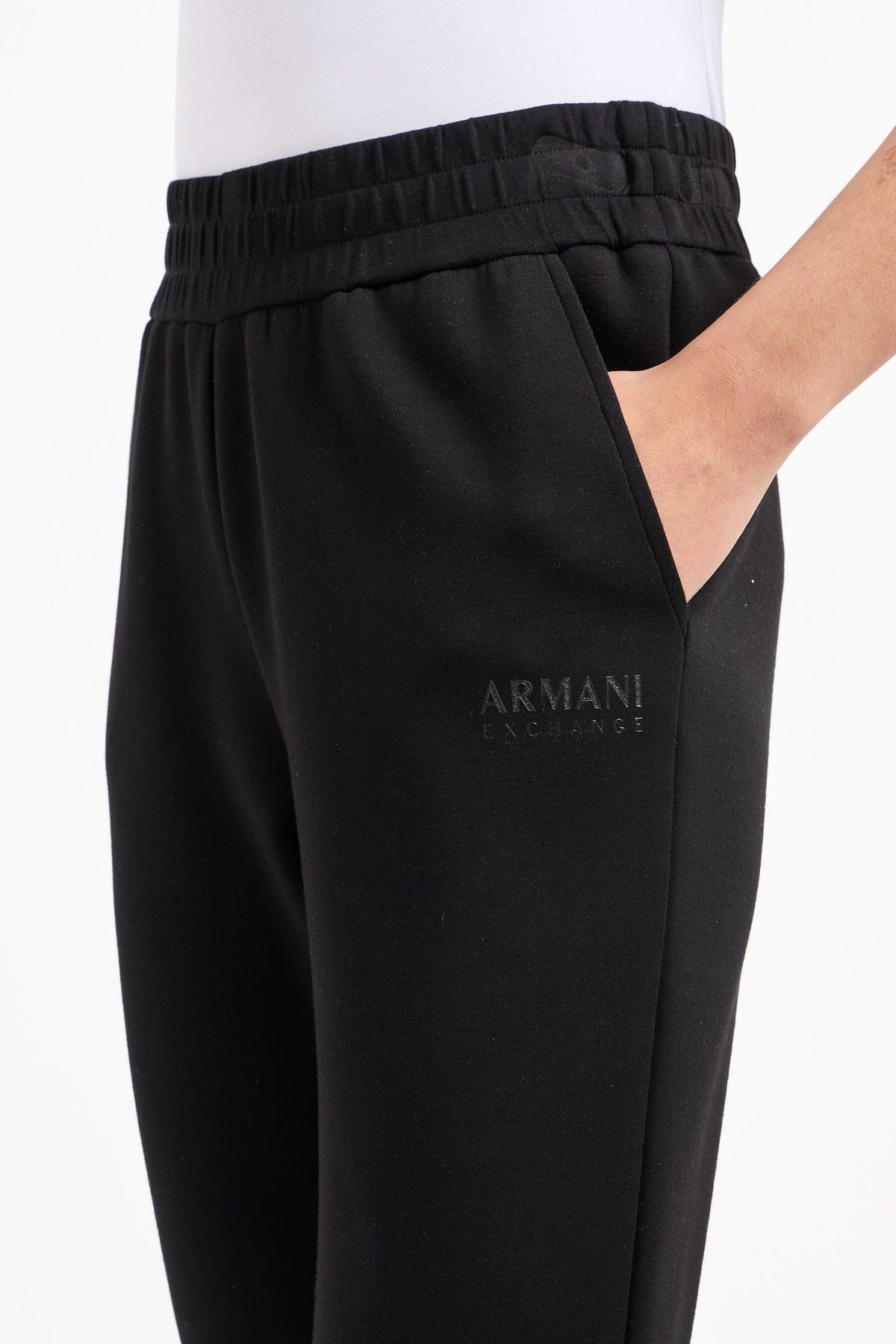 Armani Exchange شلوار گرمکن زنانه-مشکی