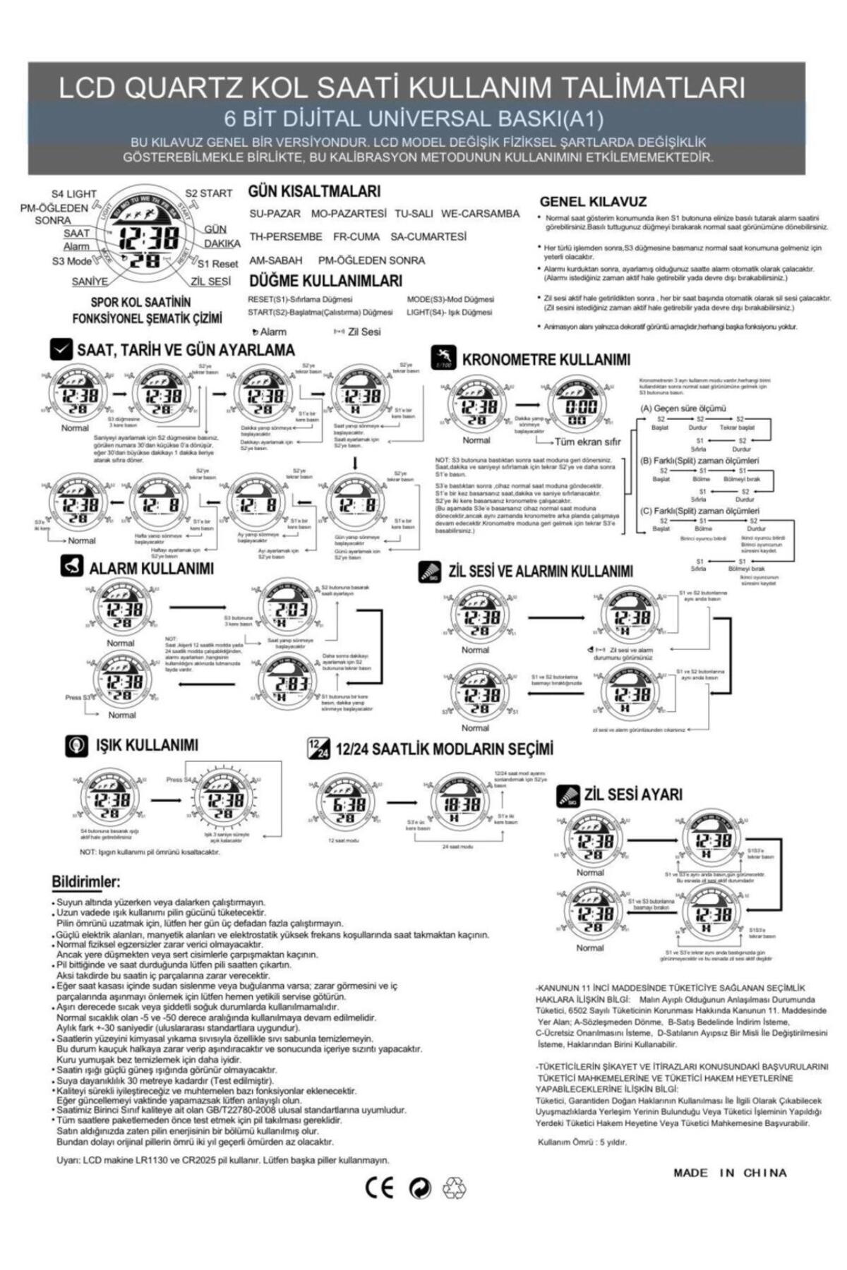 G-Sport POLO 30Mt Water Resistant Digital Children's Wristwatch