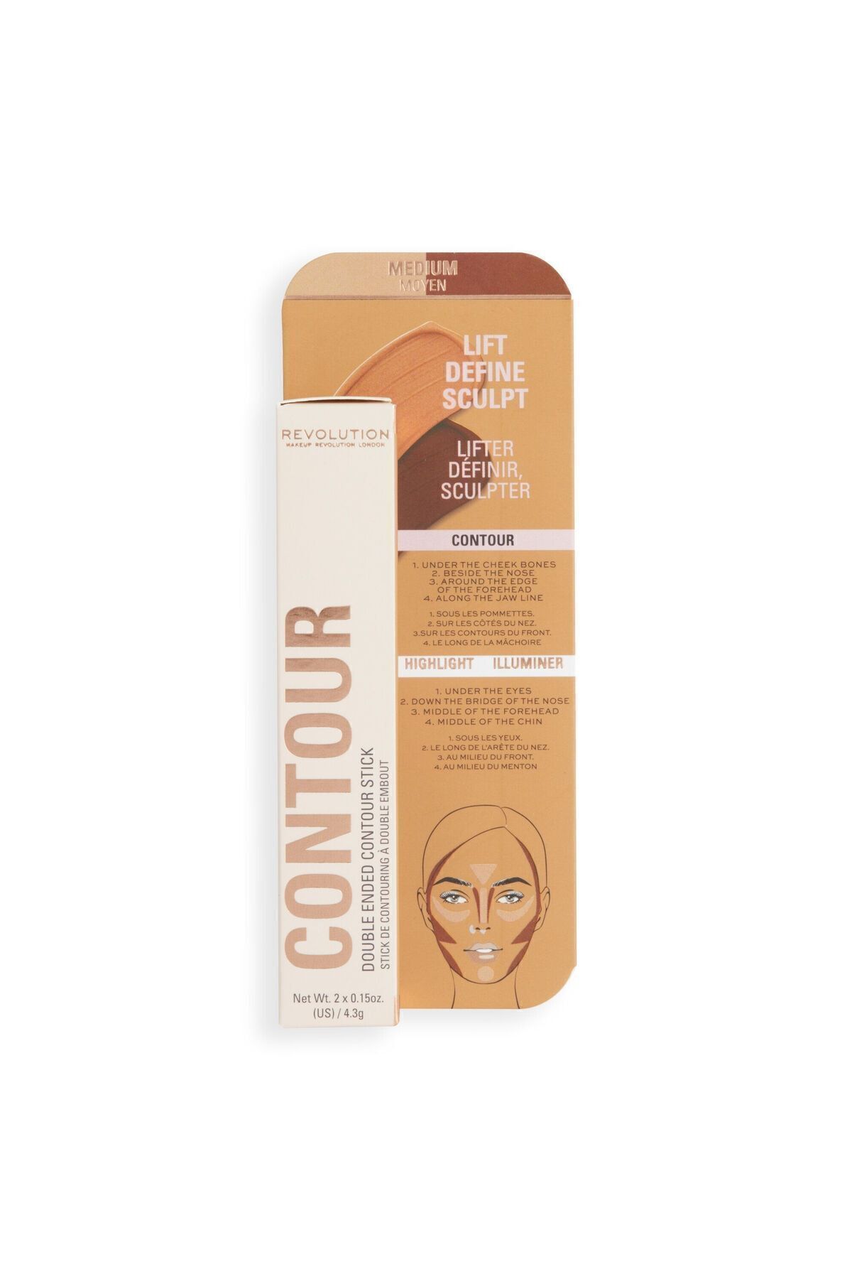 Revolution-Fast Base Contour Stick Medium 3
