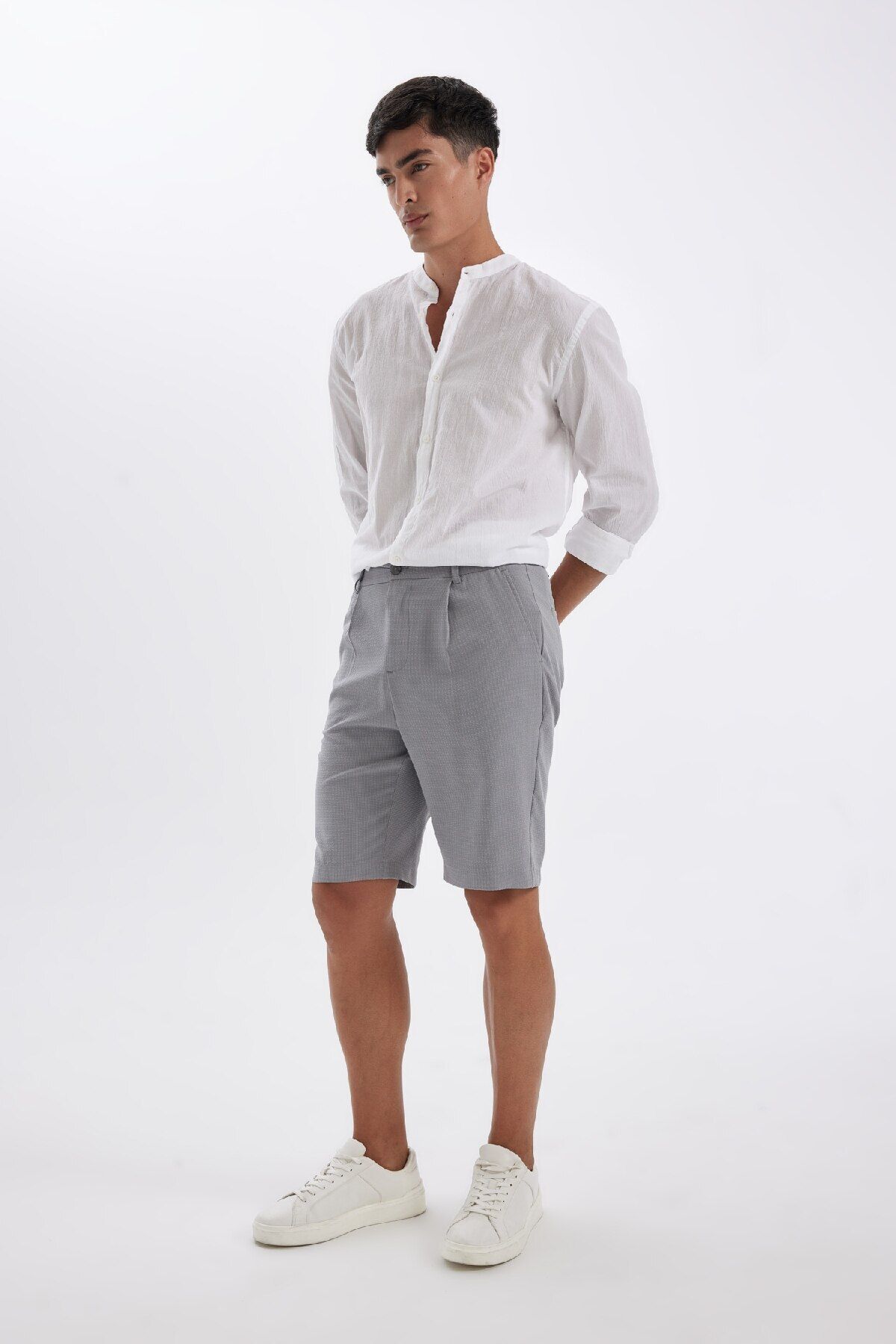 شلوارک مردانه دفاکتو | D4262AX24SM Defacto - Image 2