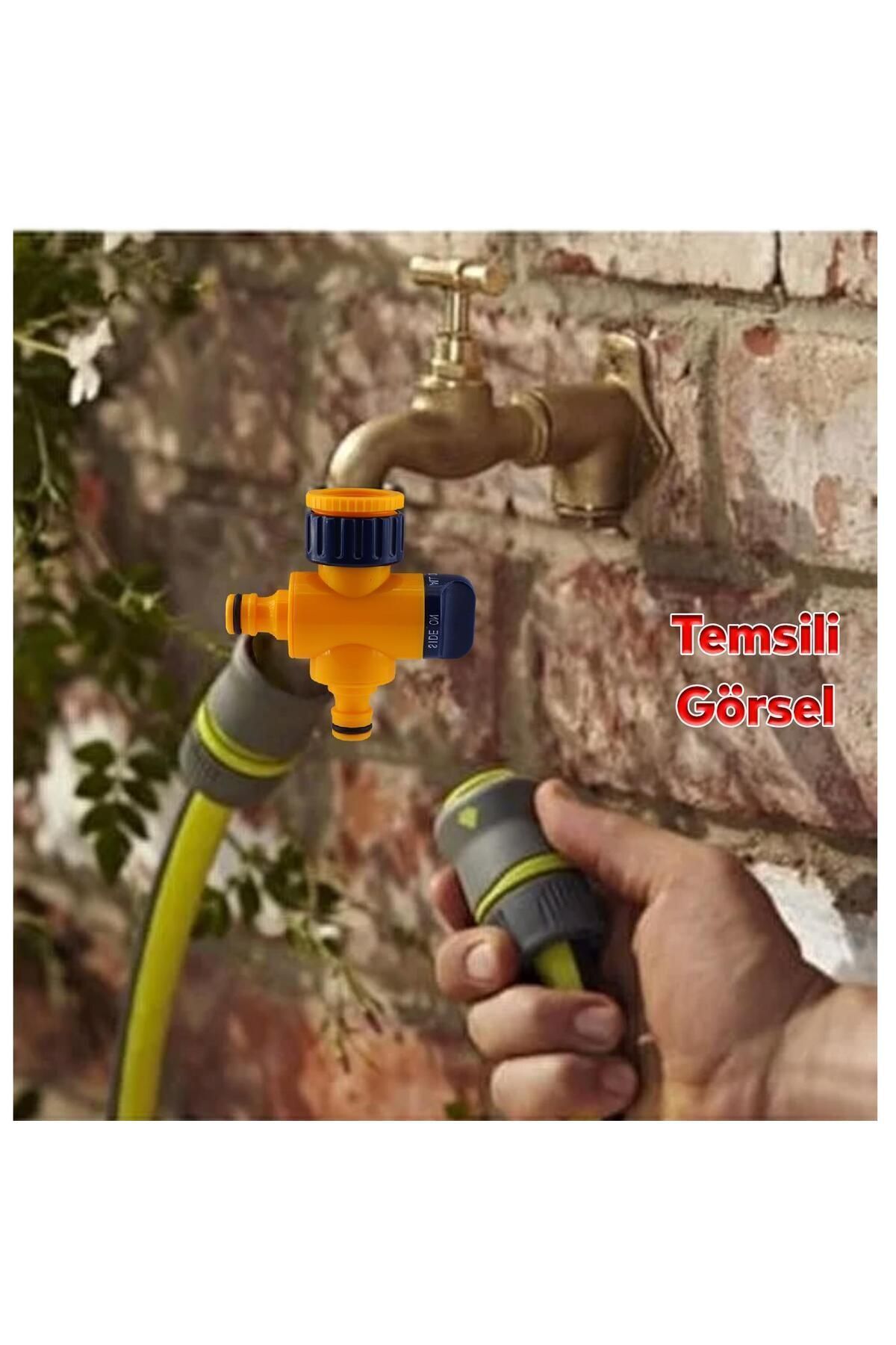 Badem10-Double-Way Hose and Tap Connection Apparatus - Irrigation and Adding Attachment DY8906 4