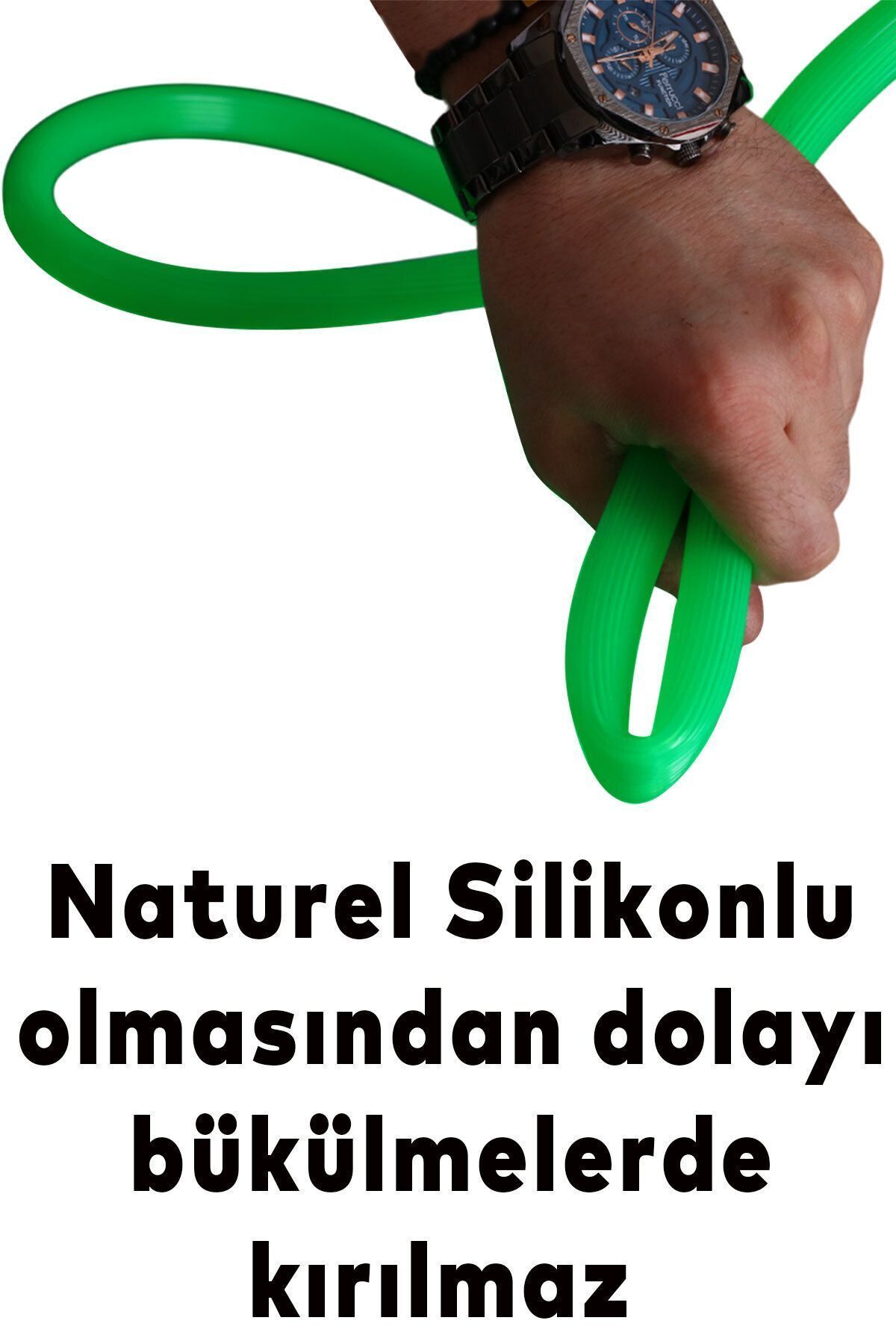 1/2 Silikonlu Bahçe Çeşme Sulama Hortumu 25 Metre Araç Yıkama Hortumu 3
