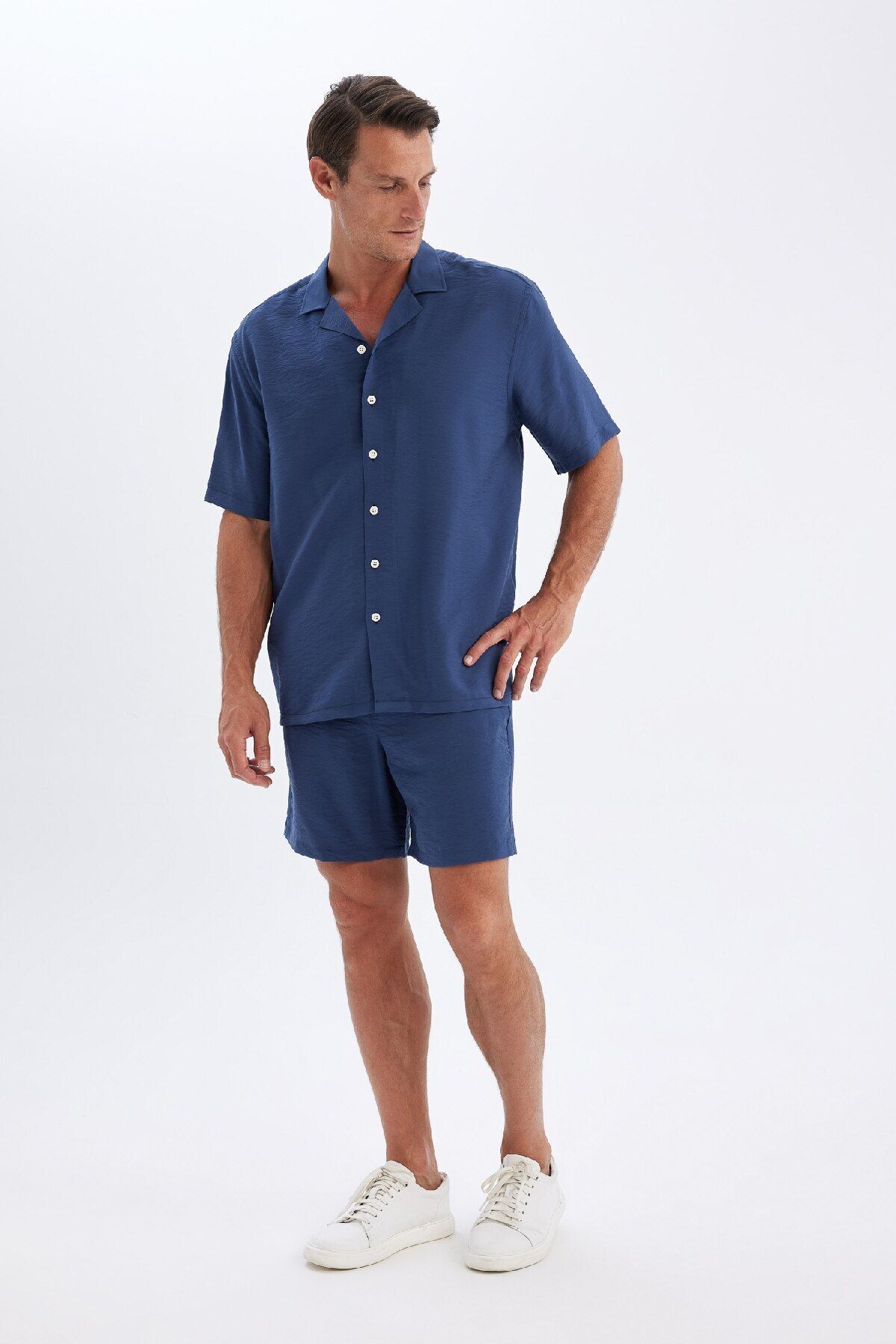 شلوارک مردانه دفاکتو | D2722AX24SM Defacto - Image 2