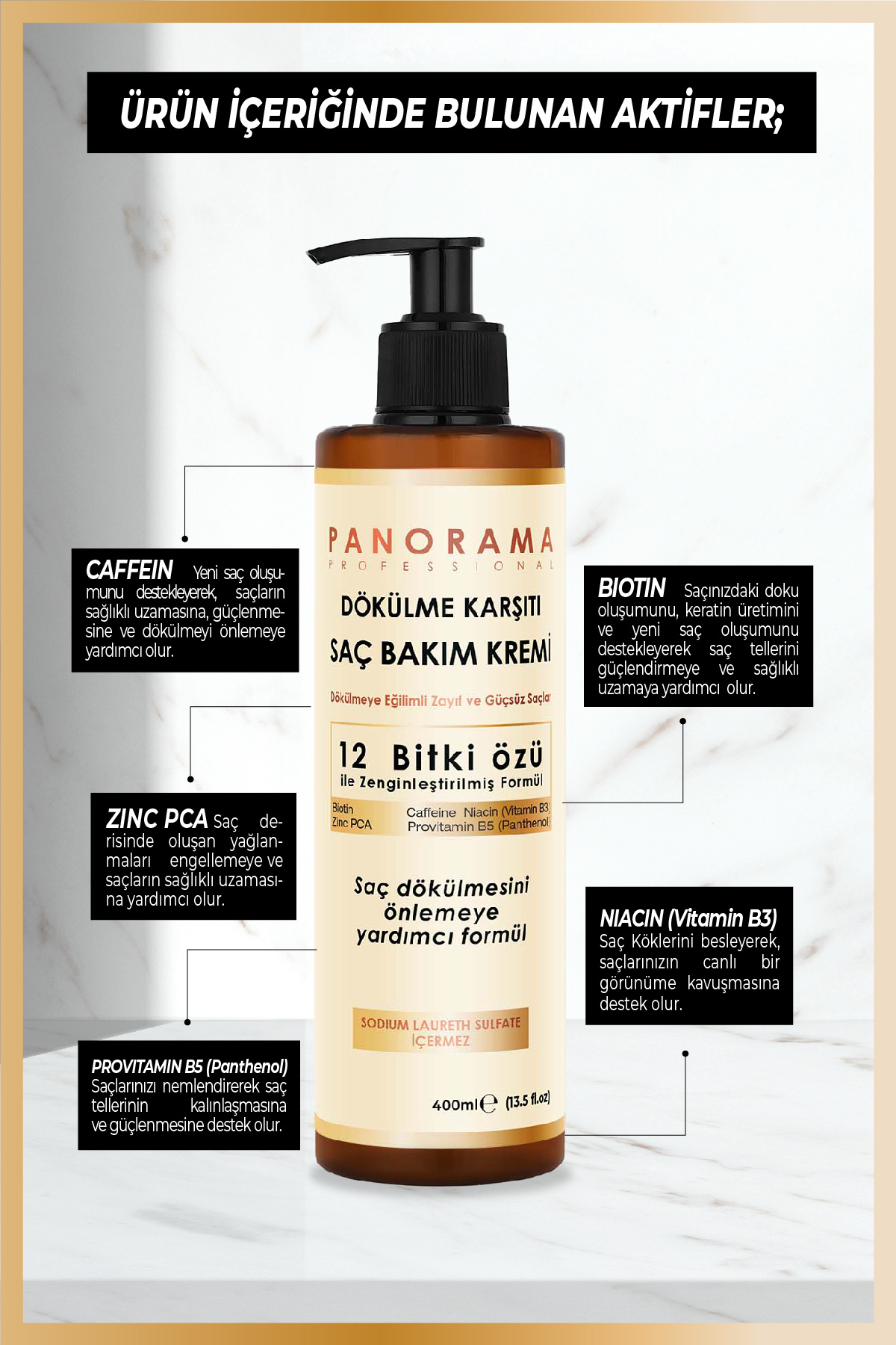 Professional Dökülme Karşıtı 2'li Set Şampuan Saç Kremi 2*400 ml /vegan / Sulfatsız — DK008 — تصویر 7 از 9