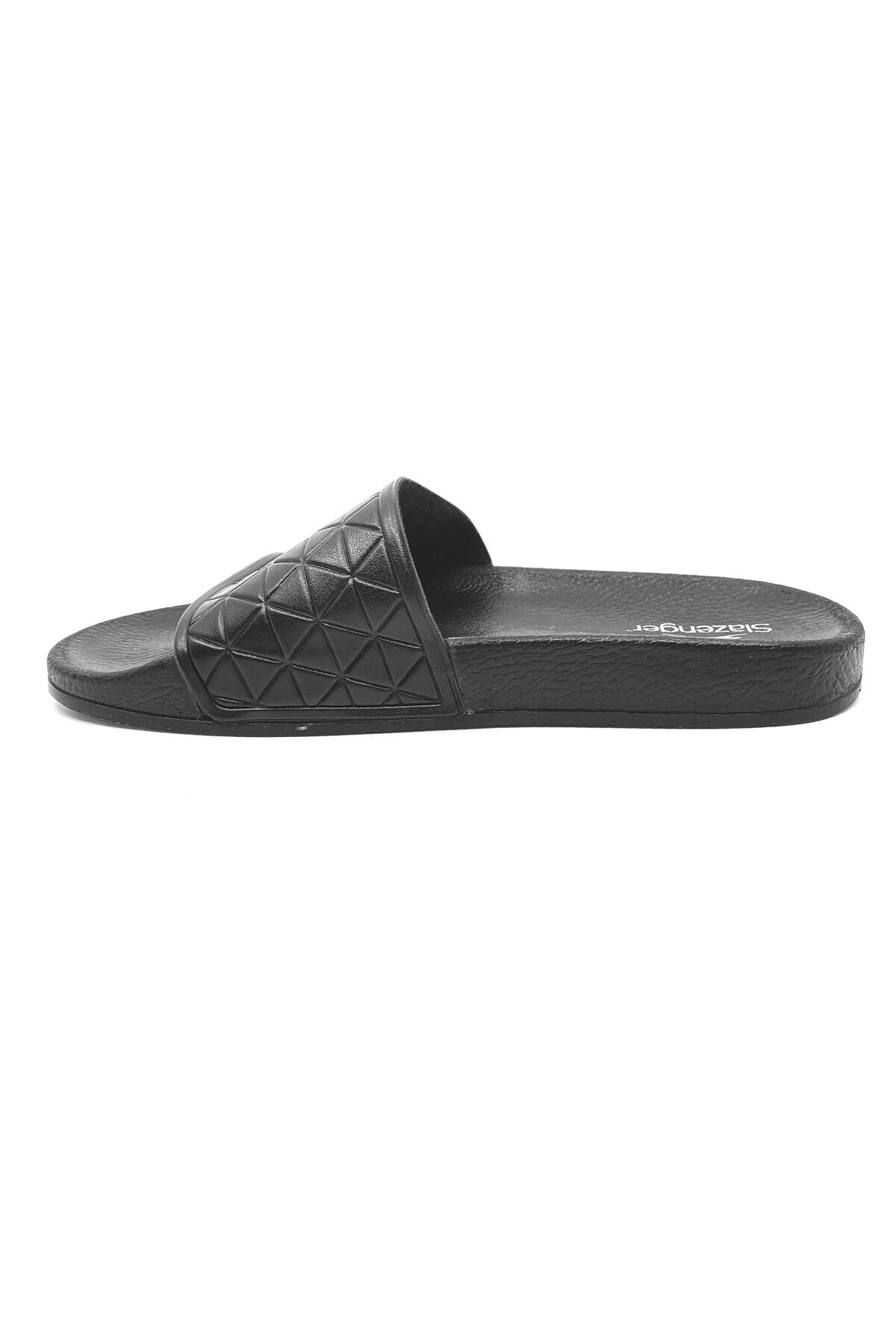 Slazenger Filanto Siyah Erkek Yazlık Terlik Plaj Terliği görsel 4
